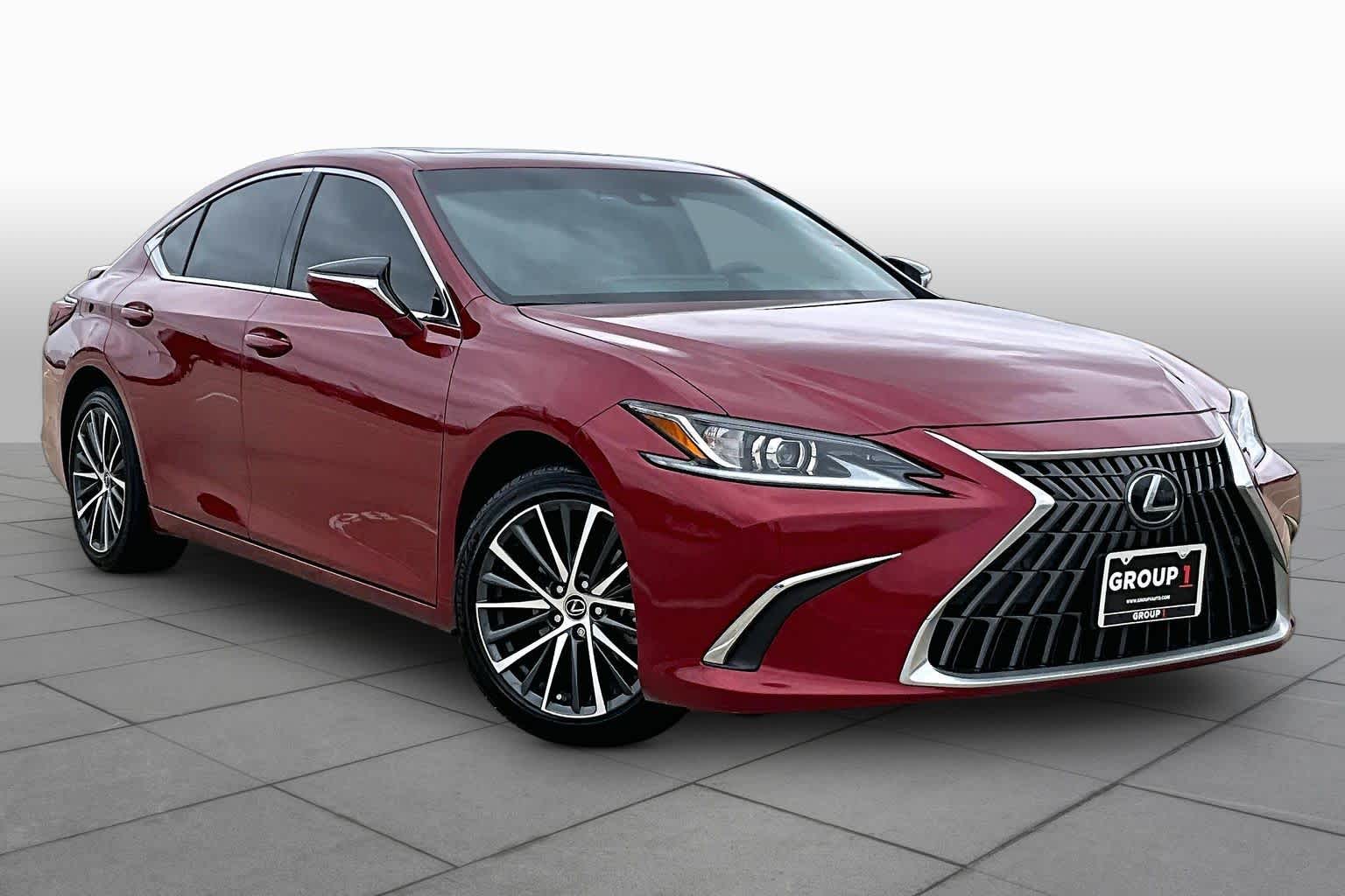 2025 Lexus ES 300h  Matador Red Mica at Lexus of Clear Lake