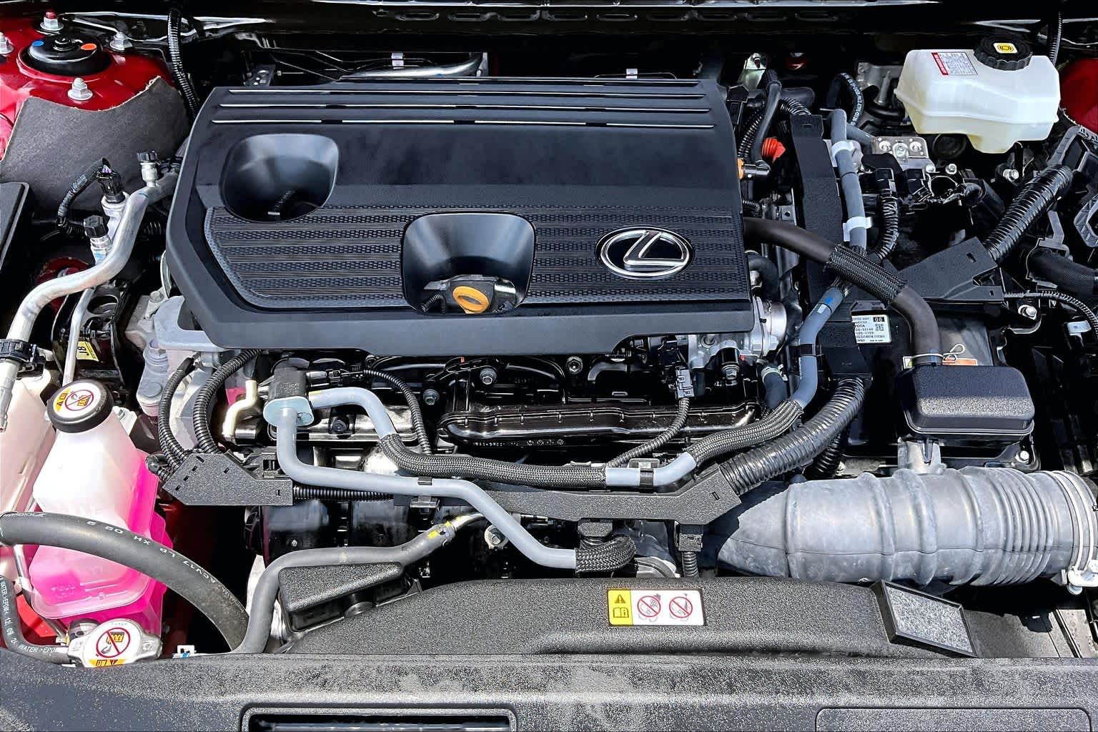 2025 Lexus ES 300h  Matador Red Mica at Lexus Southwest Houston
