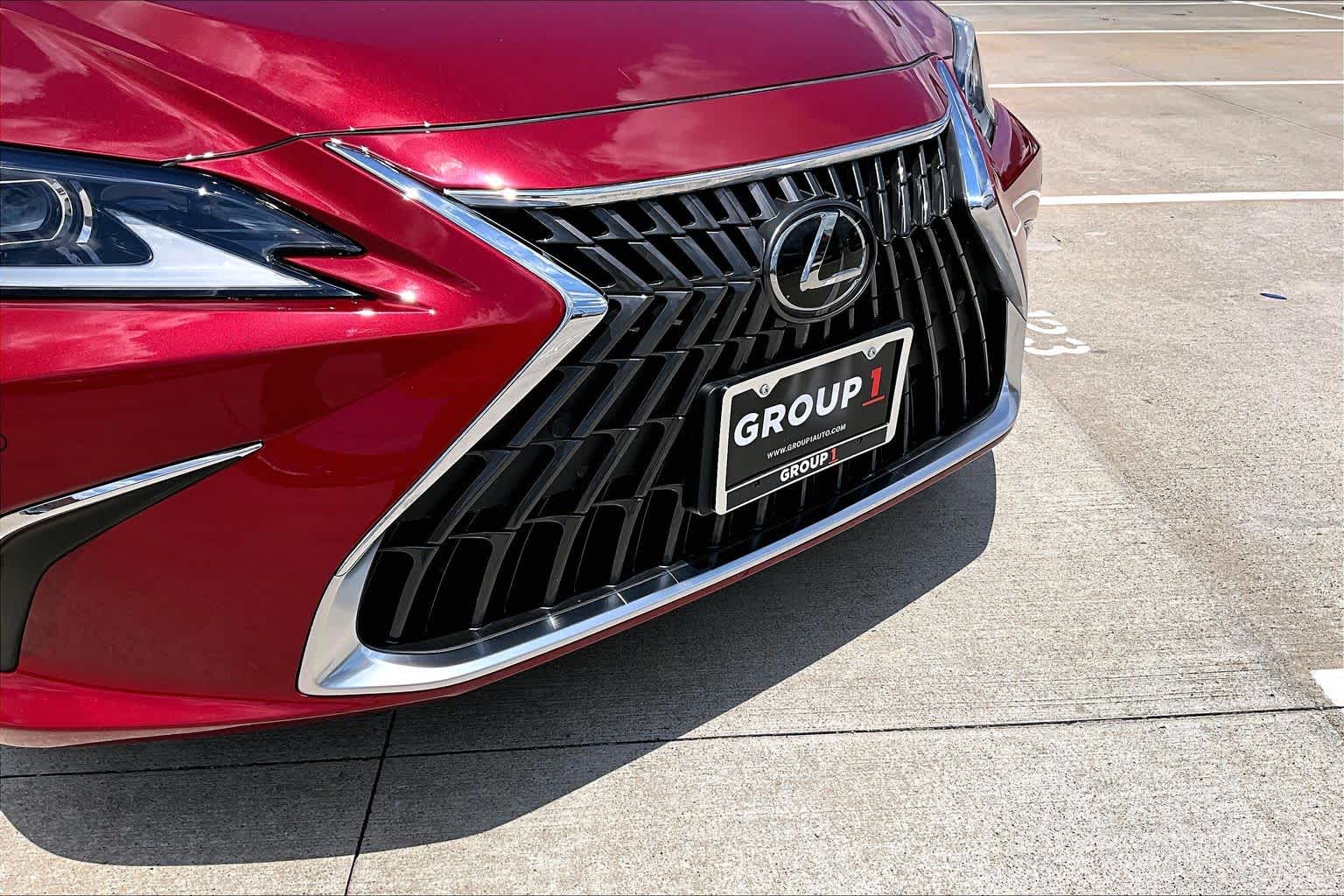 2025 Lexus ES 300h  Matador Red Mica at Lexus Southwest Houston