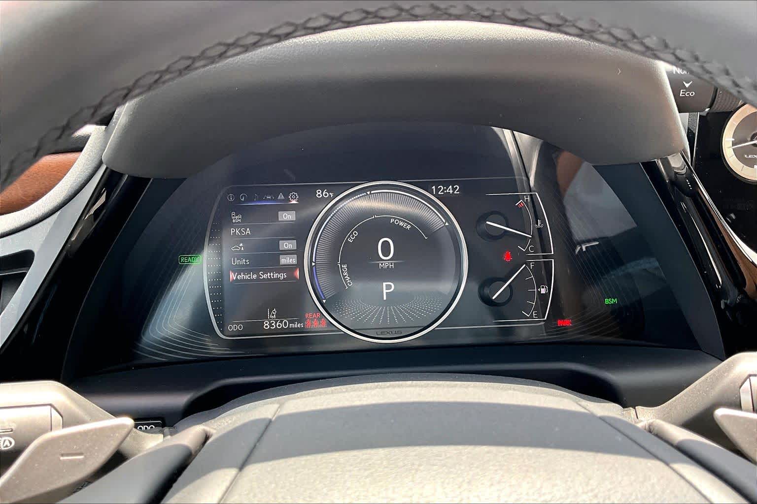 2025 Lexus ES 300h  Matador Red Mica at Lexus Southwest Houston