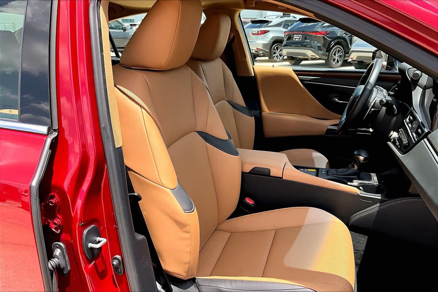 2025 Lexus ES 300h  Matador Red Mica at Lexus Southwest Houston
