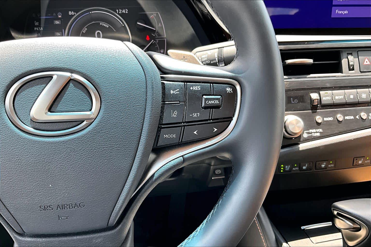 2025 Lexus ES 300h  Matador Red Mica at Lexus Southwest Houston