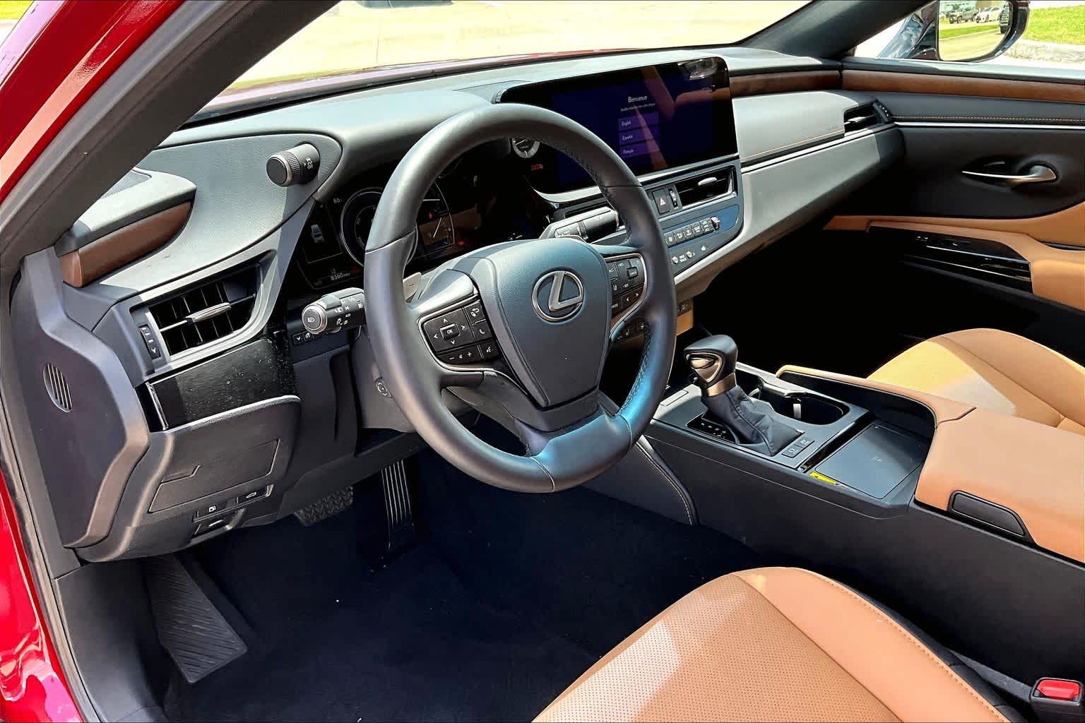 2025 Lexus ES 300h  Matador Red Mica at Lexus Southwest Houston