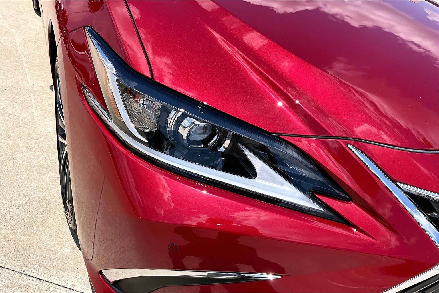 2025 Lexus ES 300h  Matador Red Mica at Lexus Southwest Houston
