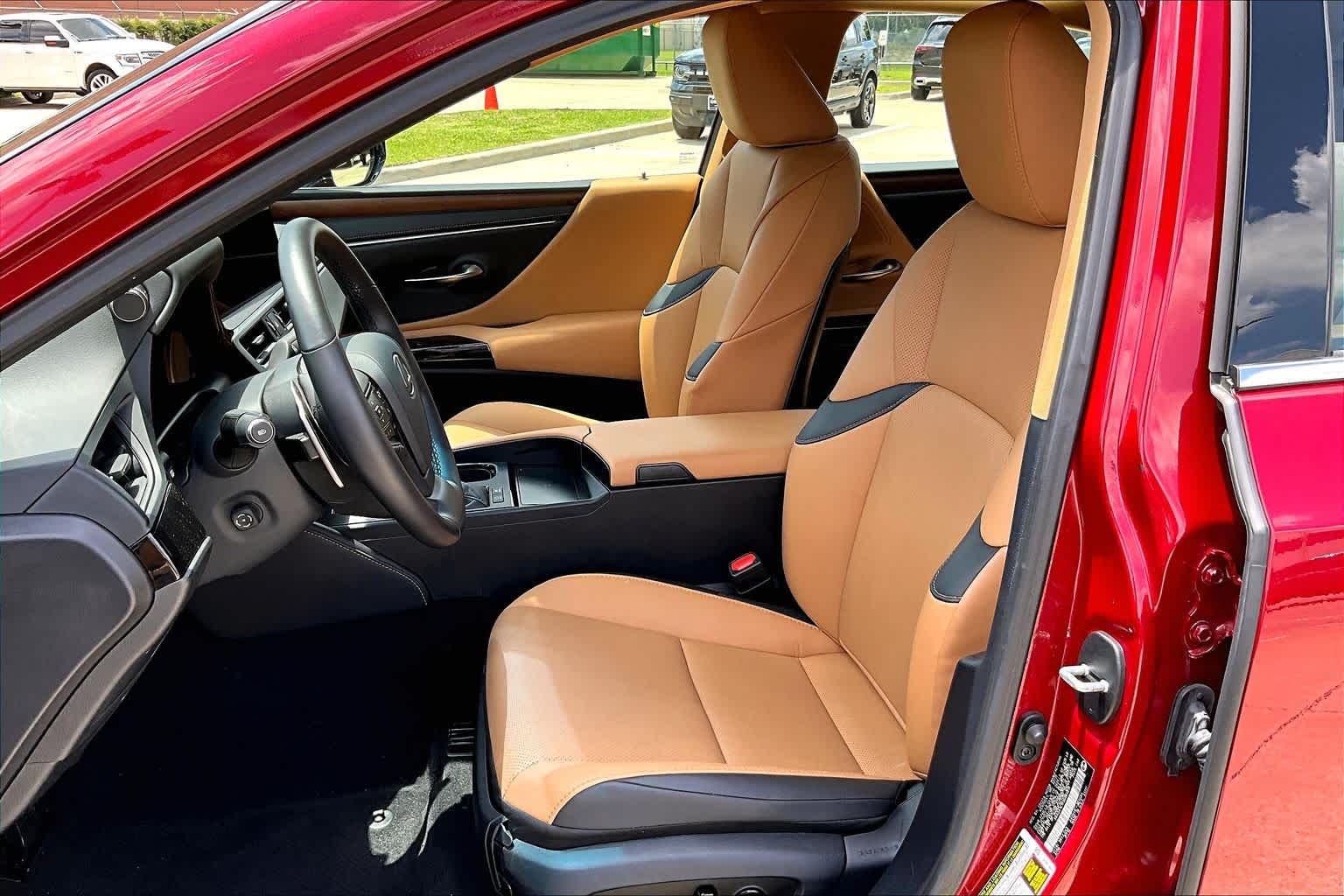 2025 Lexus ES 300h  Matador Red Mica at Lexus Southwest Houston
