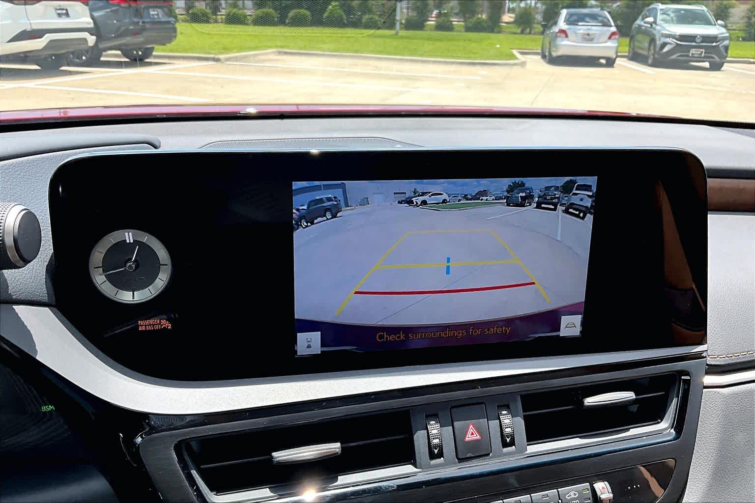 2025 Lexus ES 300h  Matador Red Mica at Lexus Southwest Houston