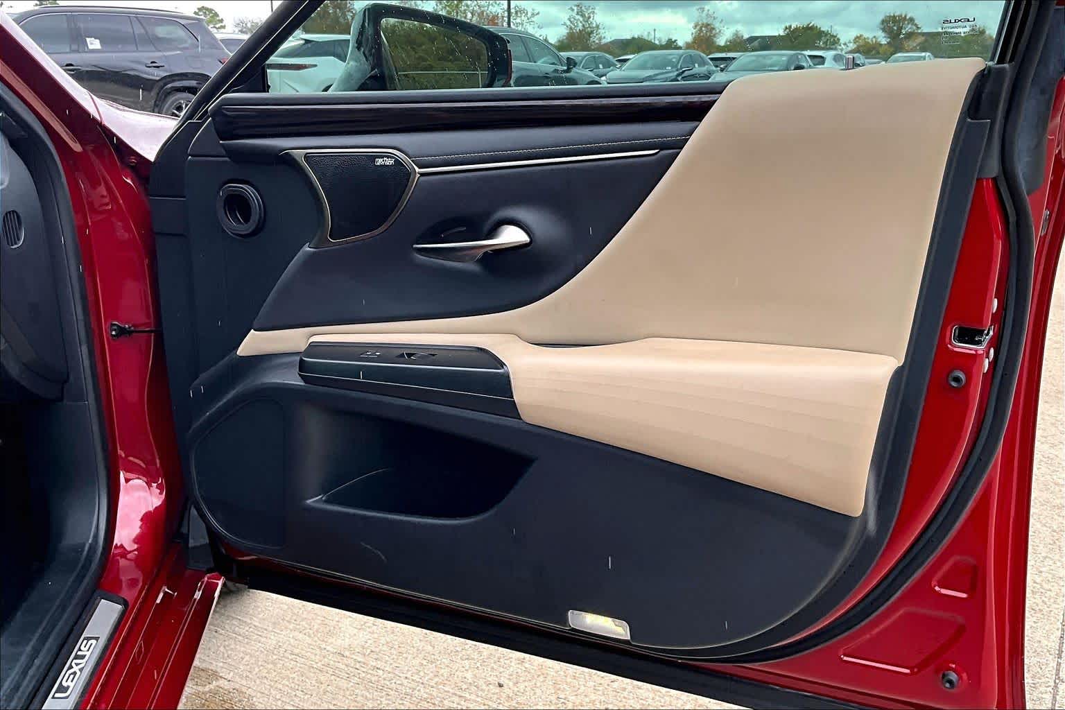 2021 Lexus ES Ultra Luxury  Matador Red Mica at Lexus of Clear Lake