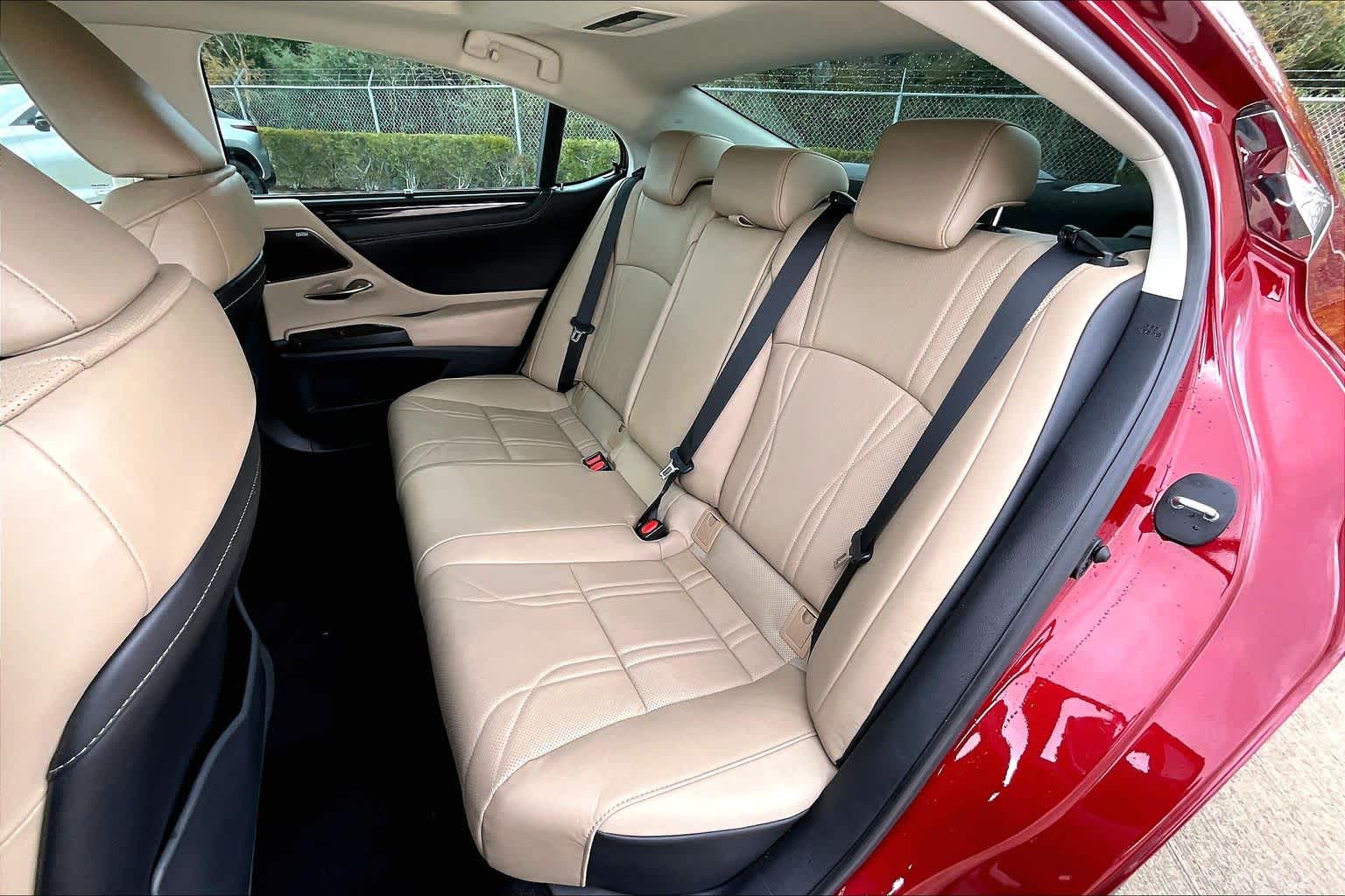 2021 Lexus ES Ultra Luxury  Matador Red Mica at Lexus of Clear Lake