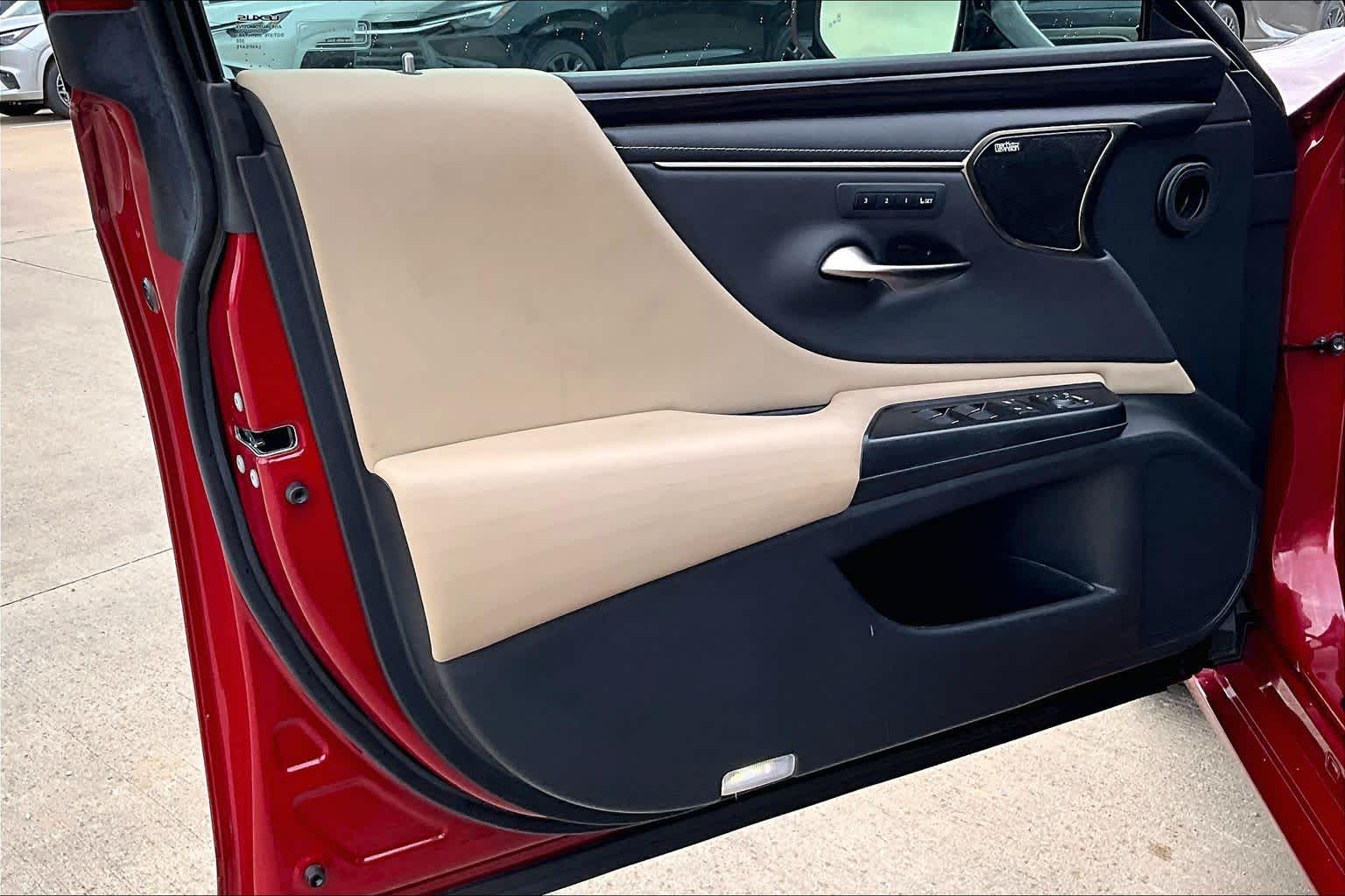 2021 Lexus ES Ultra Luxury  Matador Red Mica at Lexus of Clear Lake