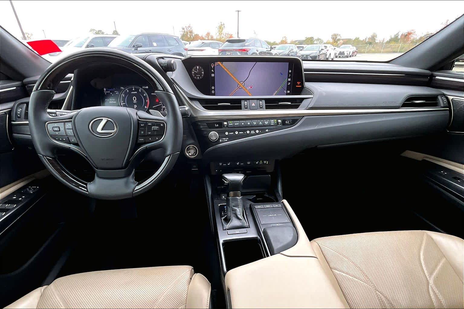 2021 Lexus ES Ultra Luxury  Matador Red Mica at Lexus of Clear Lake