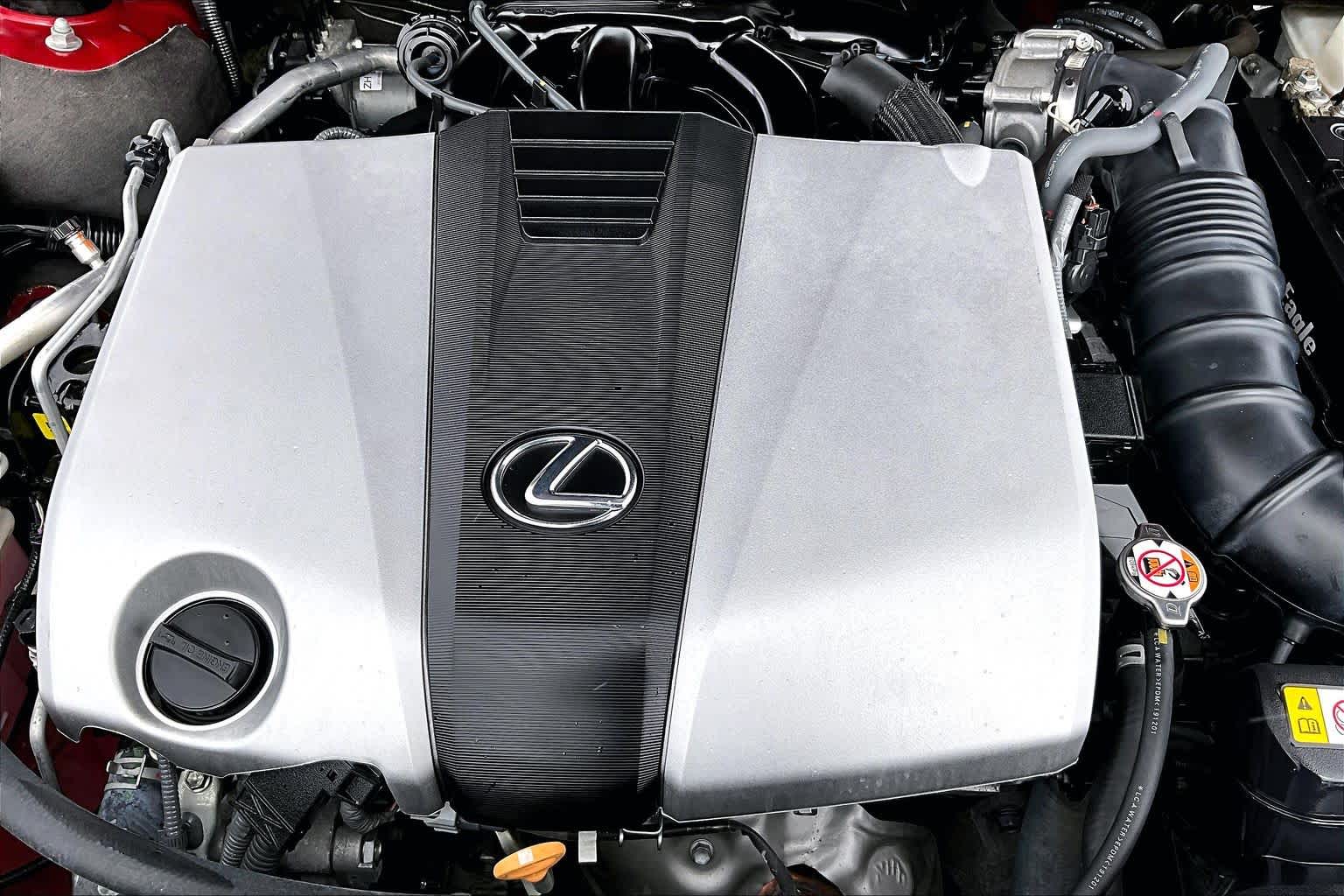 2021 Lexus ES Ultra Luxury  Matador Red Mica at Lexus of Clear Lake