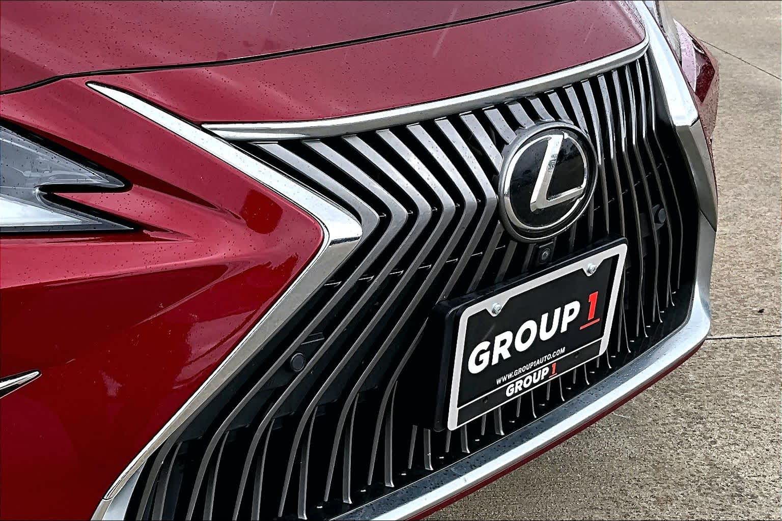 2021 Lexus ES Ultra Luxury  Matador Red Mica at Lexus of Clear Lake