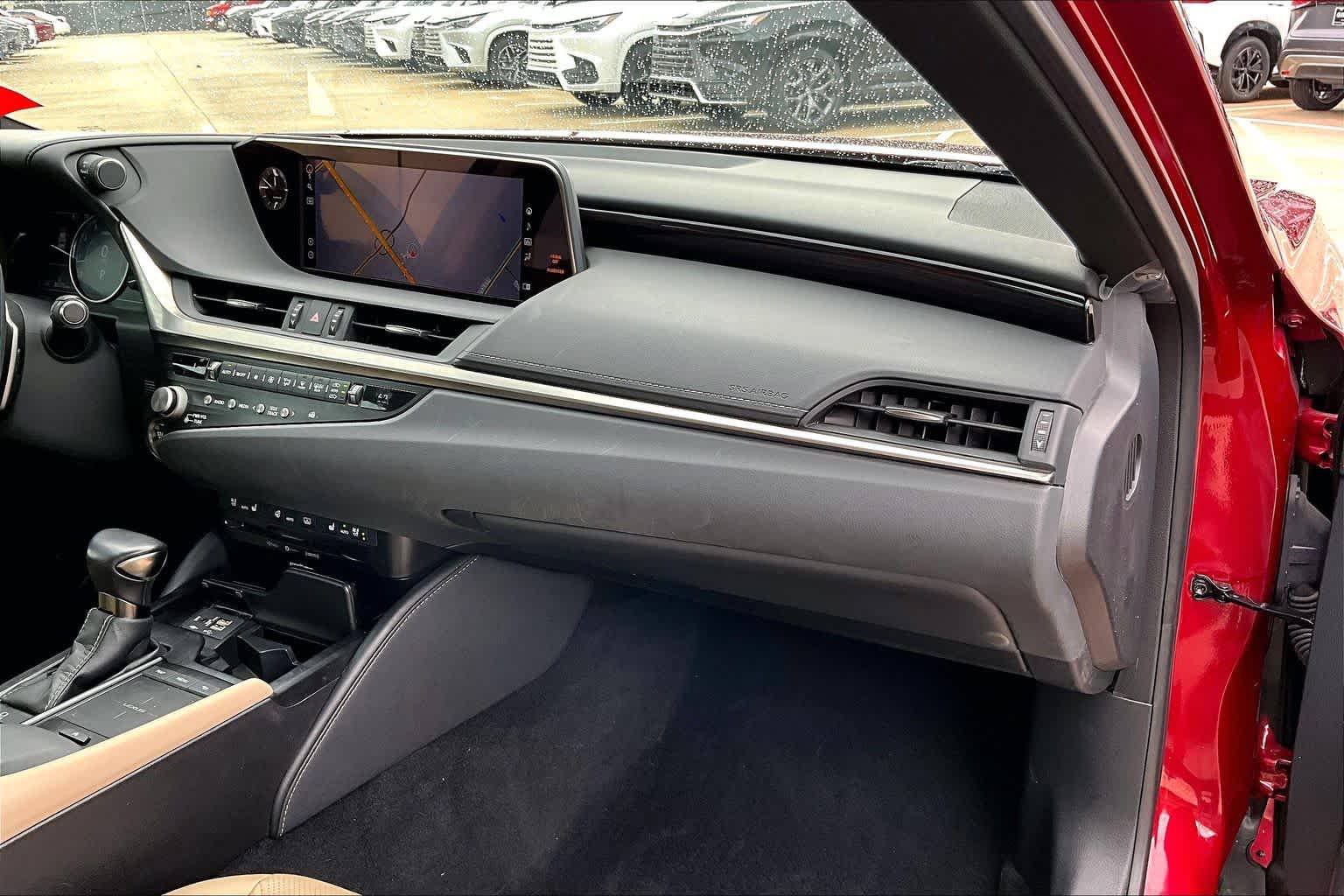 2021 Lexus ES Ultra Luxury  Matador Red Mica at Lexus of Clear Lake