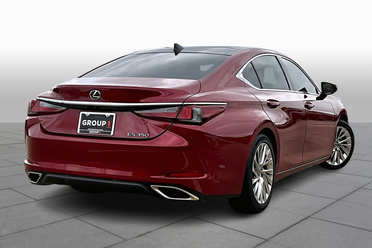 2021 Lexus ES Ultra Luxury  Matador Red Mica at Lexus of Clear Lake