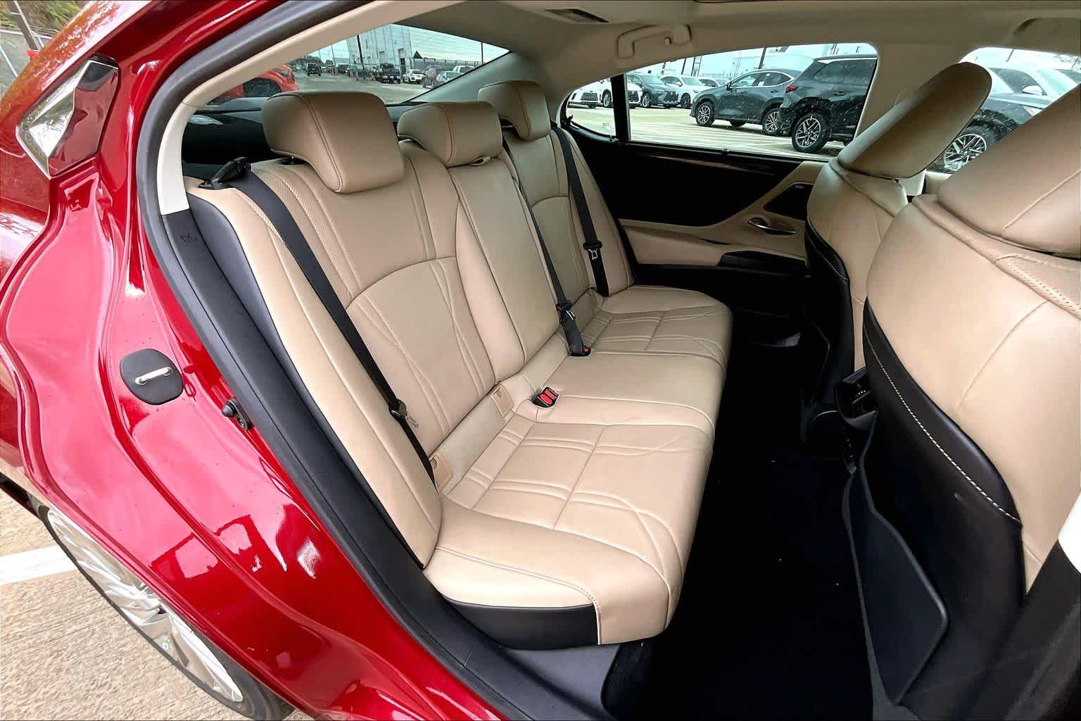 2021 Lexus ES Ultra Luxury  Matador Red Mica at Lexus of Clear Lake