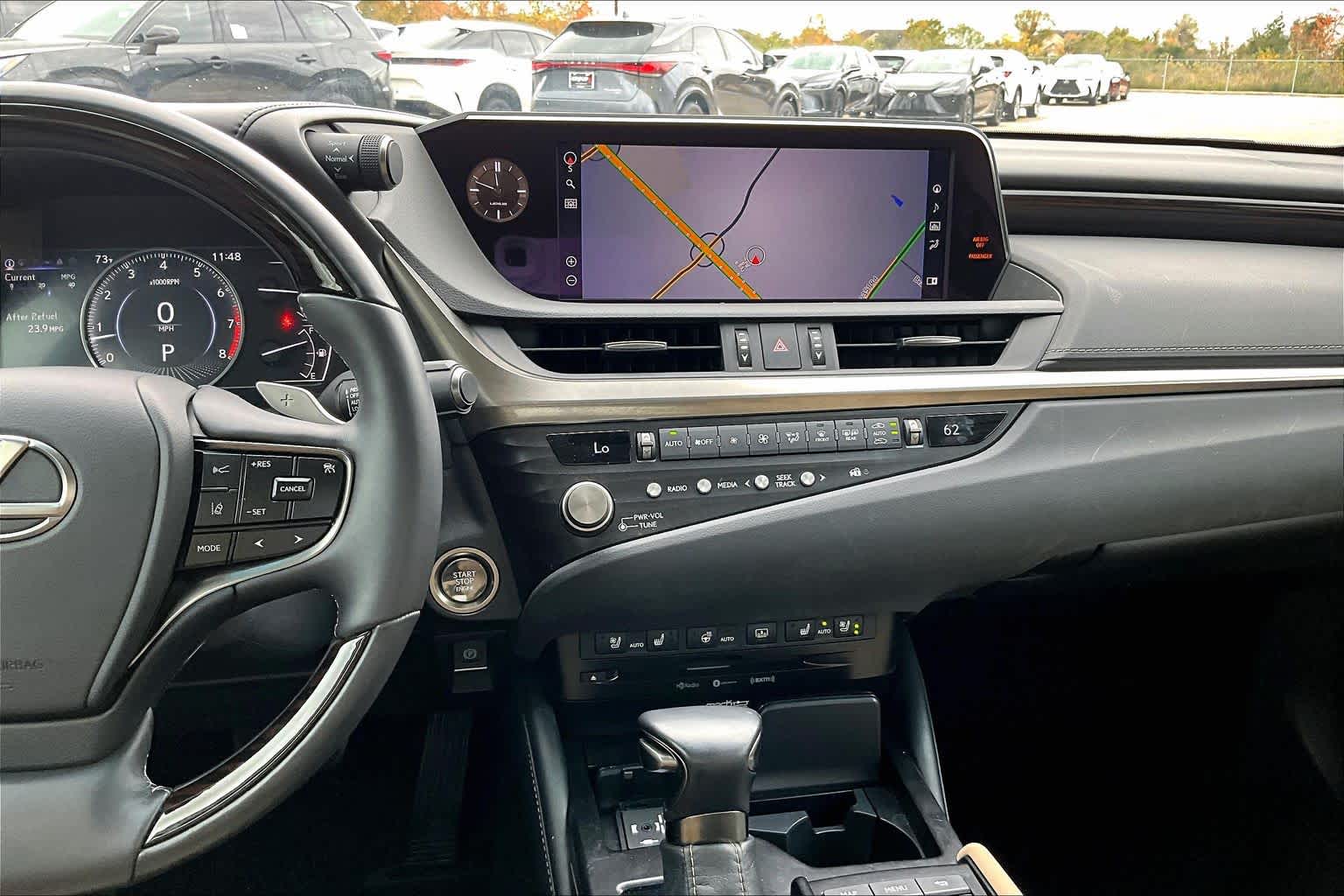 2021 Lexus ES Ultra Luxury  Matador Red Mica at Lexus of Clear Lake