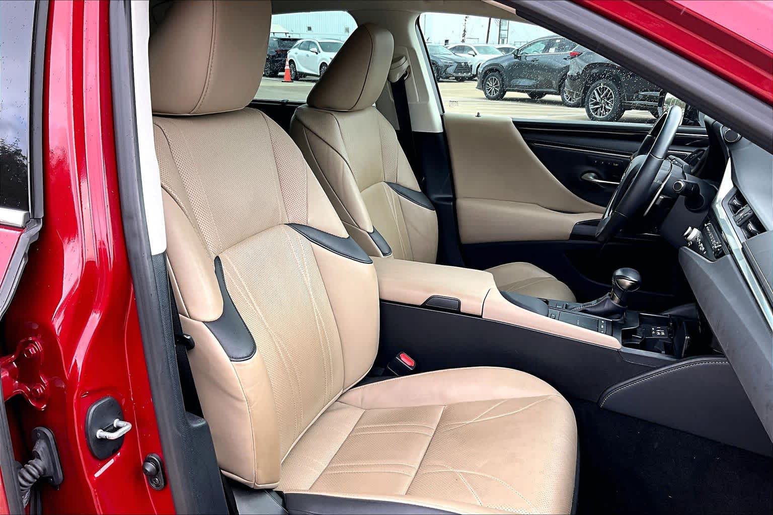 2021 Lexus ES Ultra Luxury  Matador Red Mica at Lexus of Clear Lake