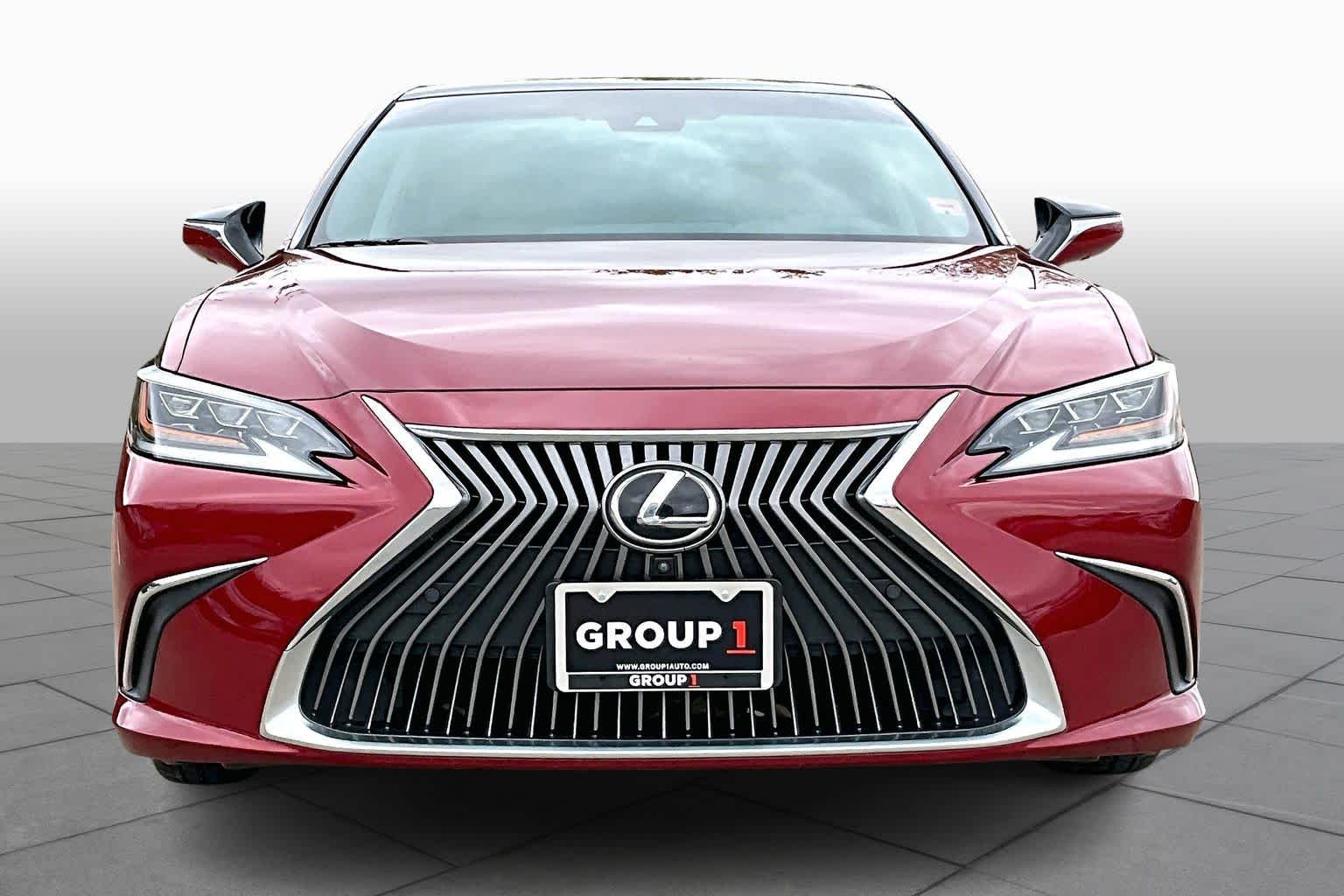 2021 Lexus ES Ultra Luxury  Matador Red Mica at Lexus of Clear Lake