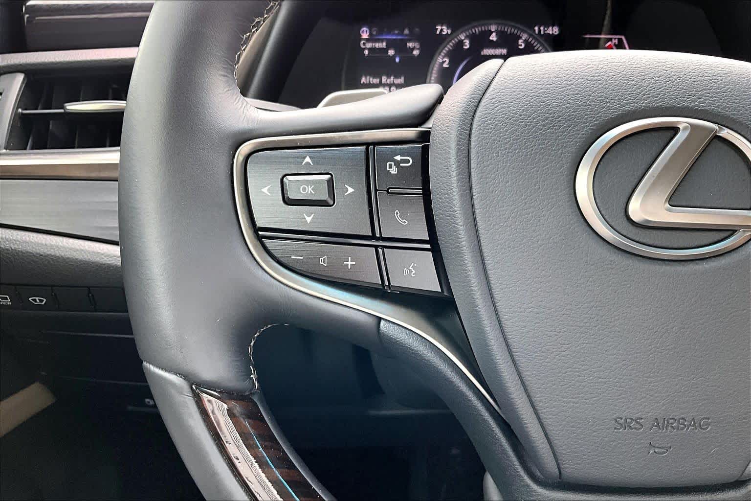 2021 Lexus ES Ultra Luxury  Matador Red Mica at Lexus of Clear Lake