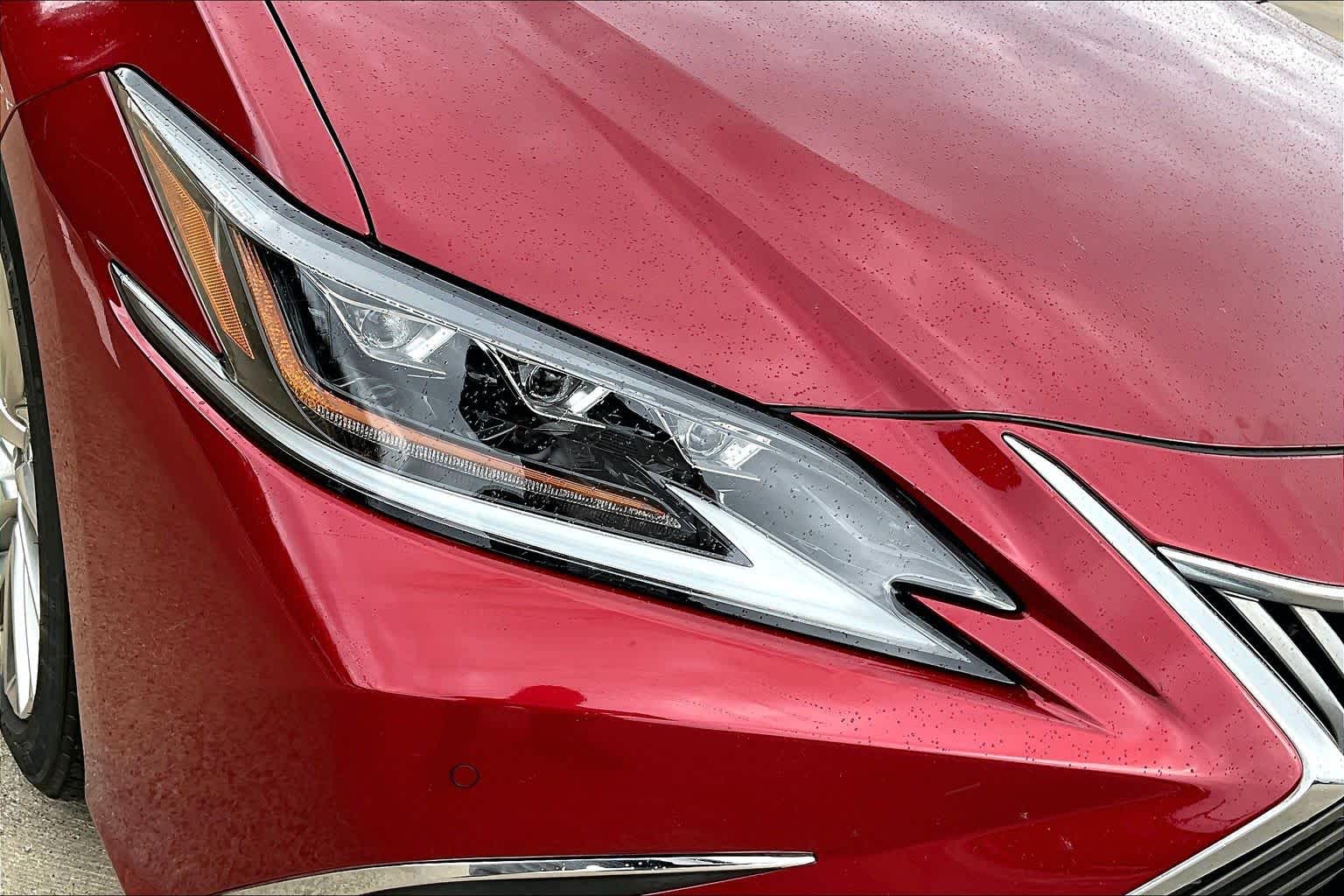 2021 Lexus ES Ultra Luxury  Matador Red Mica at Lexus of Clear Lake