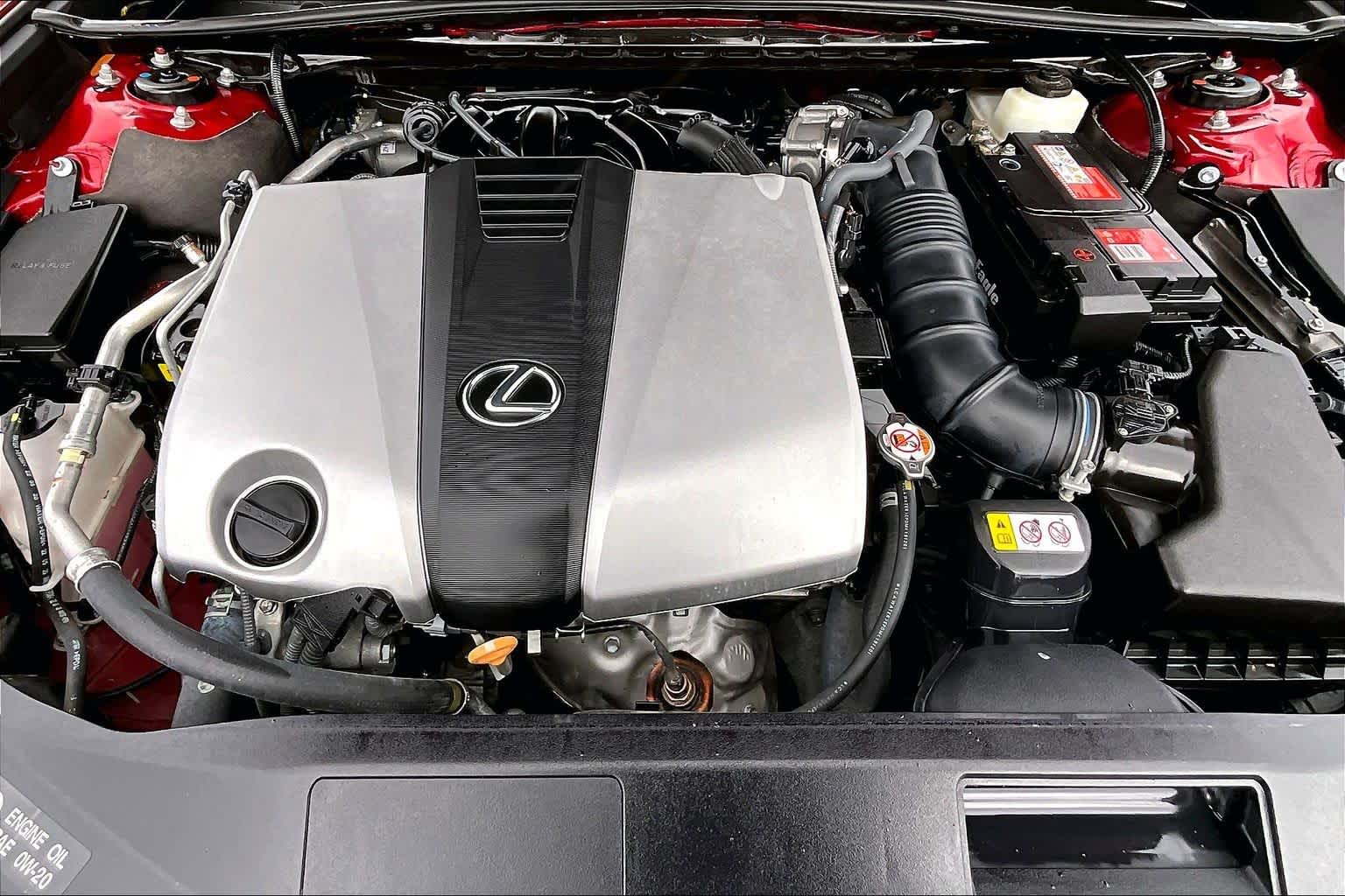 2021 Lexus ES Ultra Luxury  Matador Red Mica at Lexus of Clear Lake