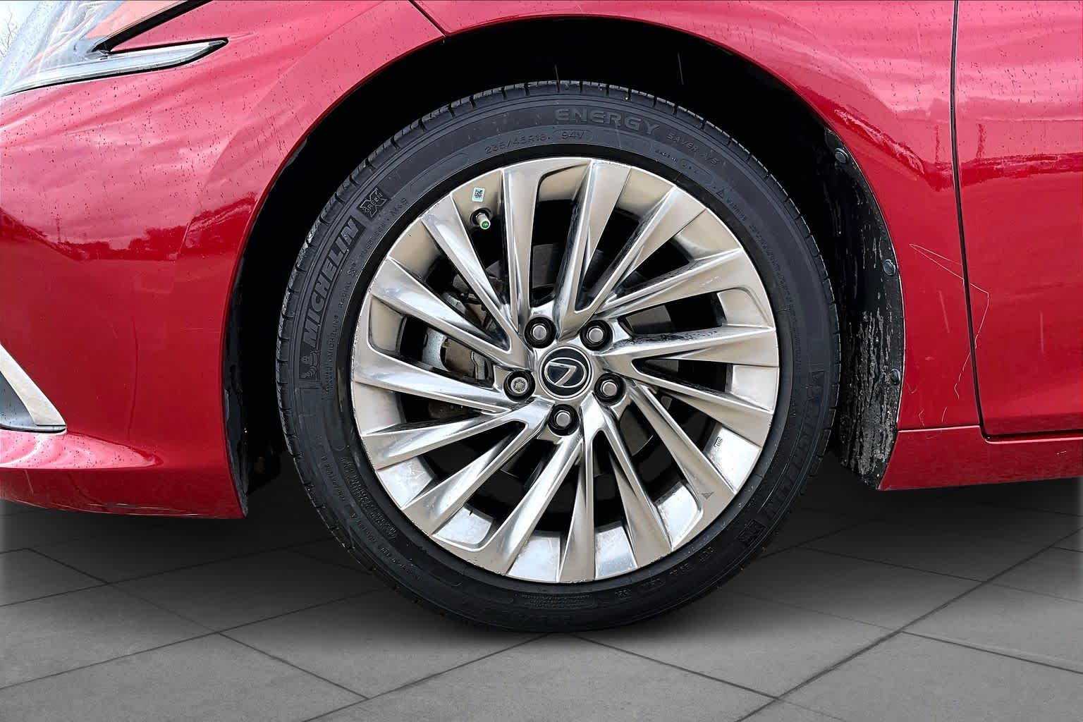 2021 Lexus ES Ultra Luxury  Matador Red Mica at Lexus of Clear Lake