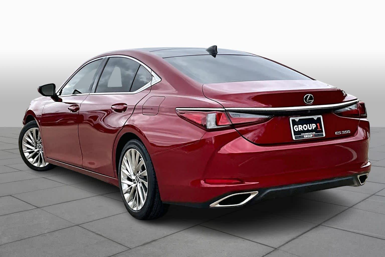 2021 Lexus ES Ultra Luxury  Matador Red Mica at Lexus of Clear Lake