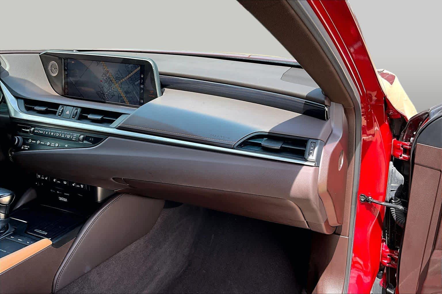 2020 Lexus ES 350 Ultra Luxury  Matador Red Mica at Group 1 Toyota Southwest
