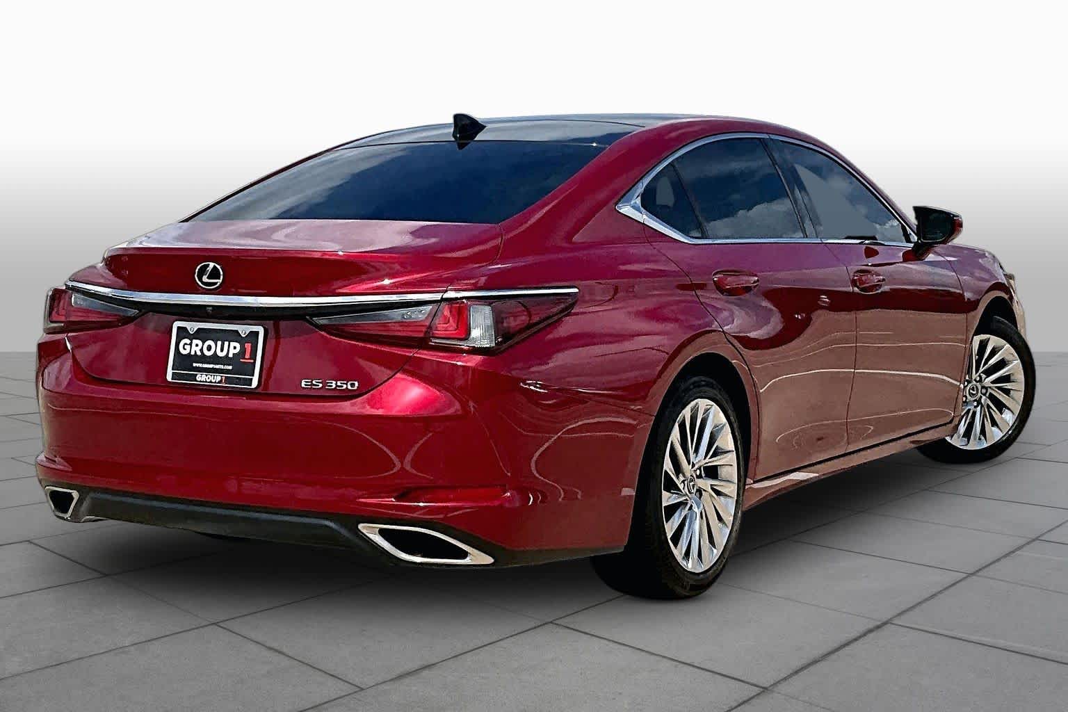 2020 Lexus ES 350 Ultra Luxury  Matador Red Mica at Group 1 Toyota Southwest
