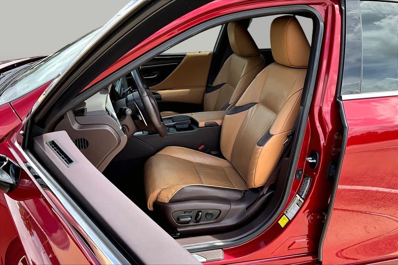2020 Lexus ES 350 Ultra Luxury  Matador Red Mica at Group 1 Toyota Southwest