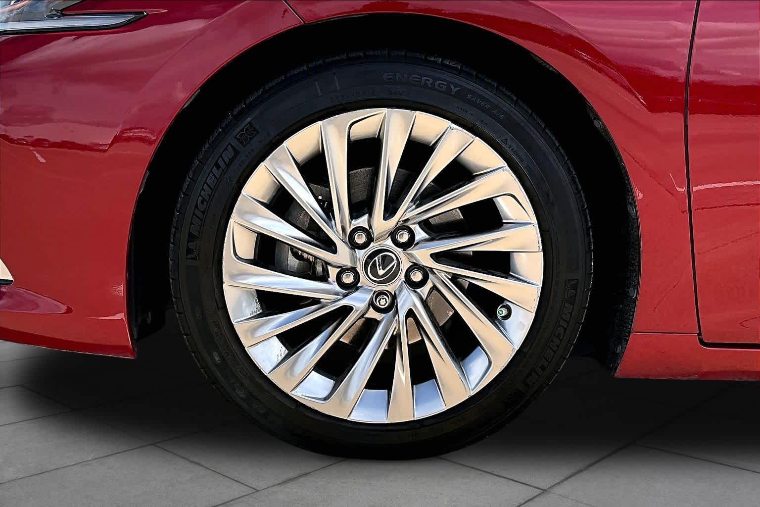 2020 Lexus ES 350 Ultra Luxury  Matador Red Mica at Group 1 Toyota Southwest
