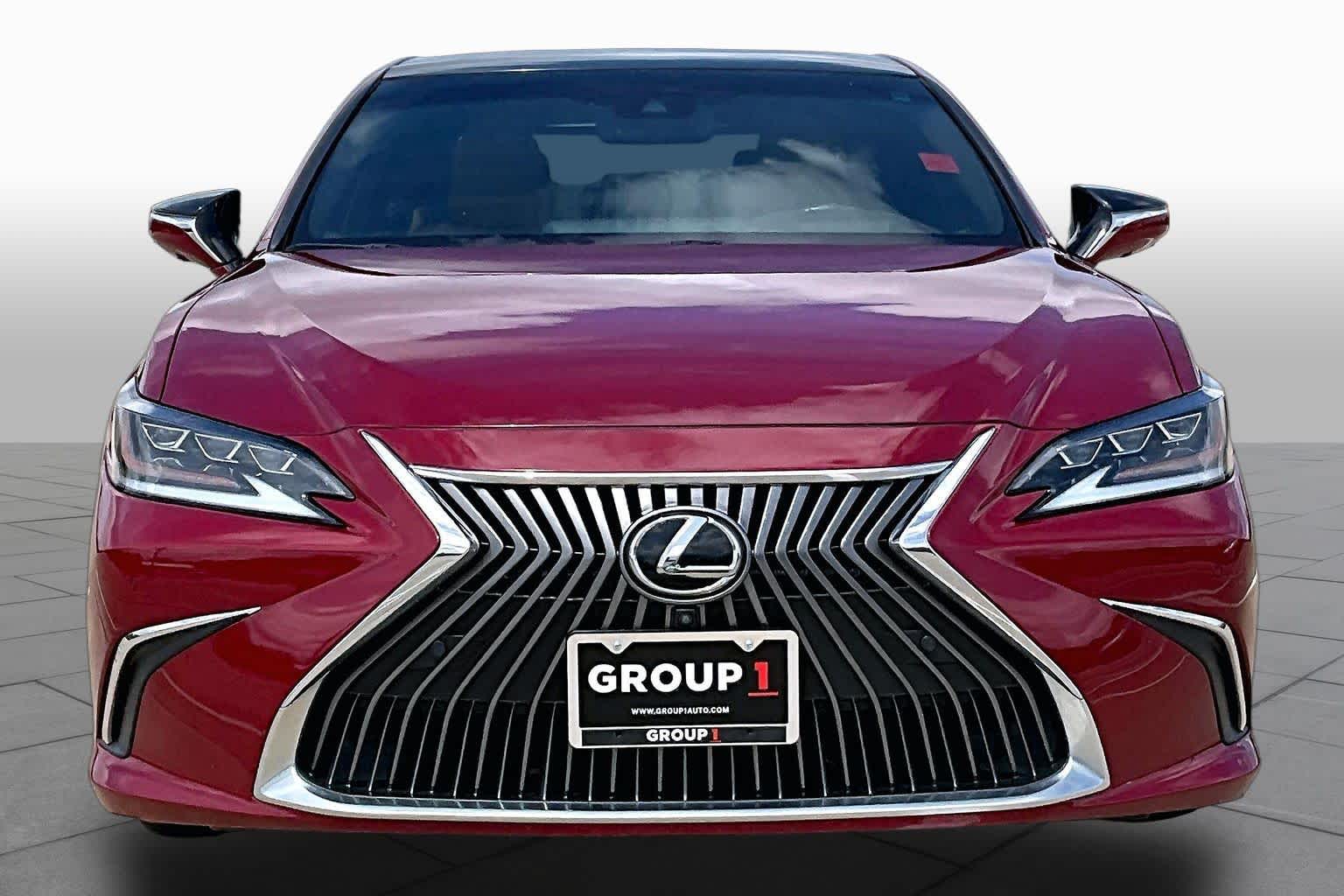 2020 Lexus ES 350 Ultra Luxury  Matador Red Mica at Group 1 Toyota Southwest
