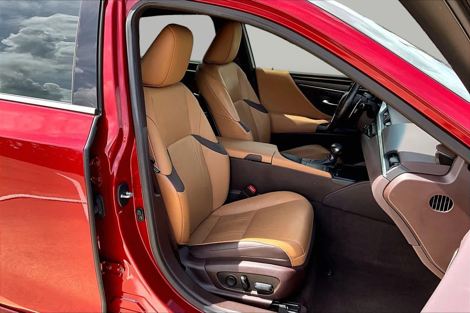 2020 Lexus ES 350 Ultra Luxury  Matador Red Mica at Group 1 Toyota Southwest