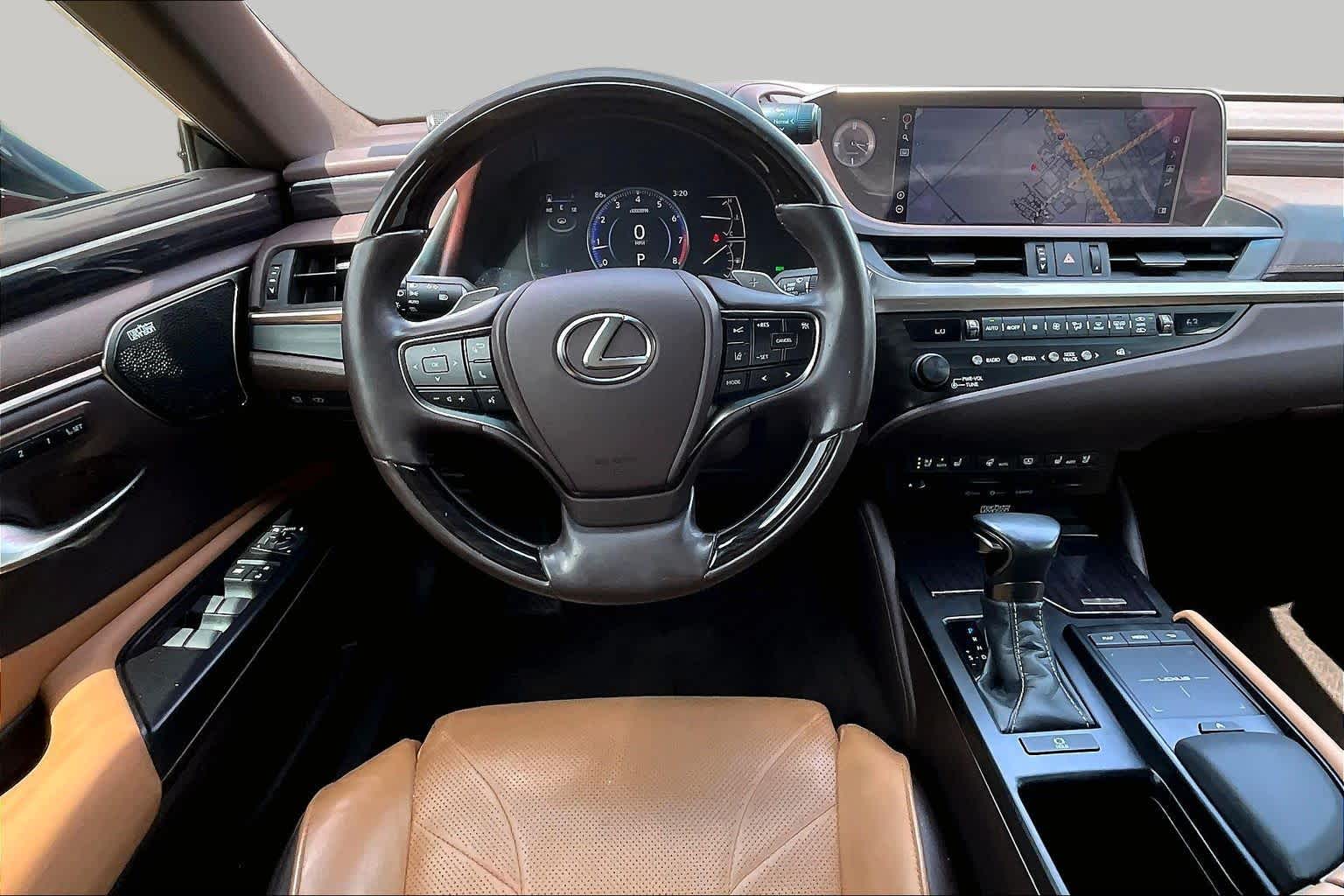 2020 Lexus ES 350 Ultra Luxury  Matador Red Mica at Group 1 Toyota Southwest