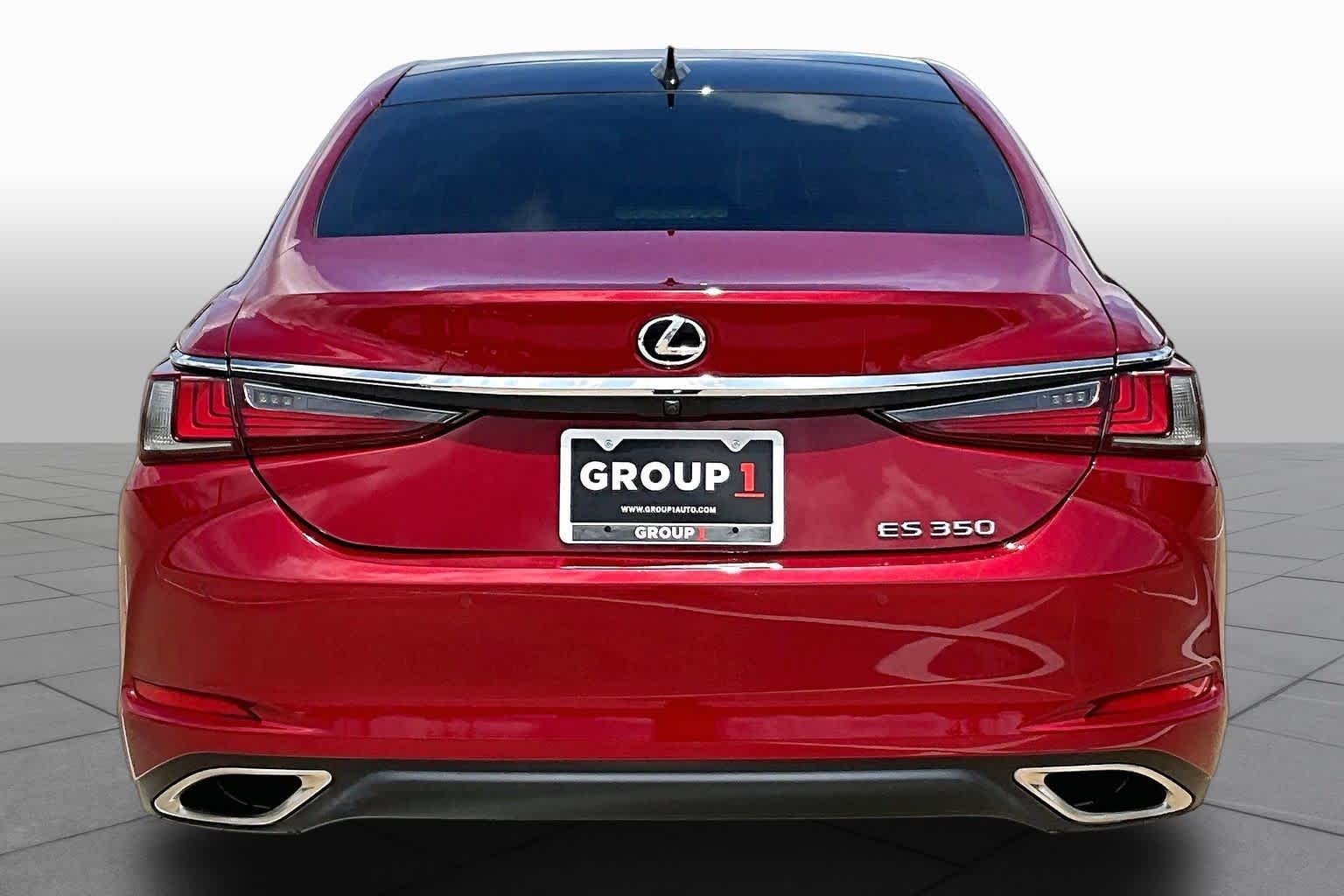 2020 Lexus ES 350 Ultra Luxury  Matador Red Mica at Group 1 Toyota Southwest