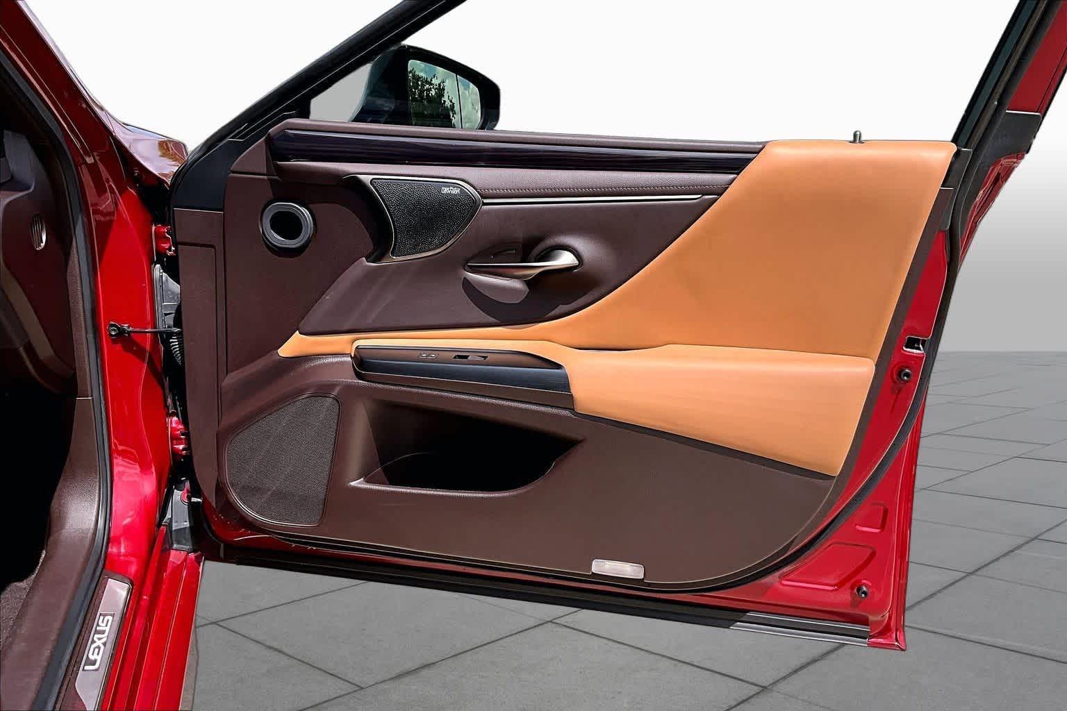 2020 Lexus ES 350 Ultra Luxury  Matador Red Mica at Group 1 Toyota Southwest