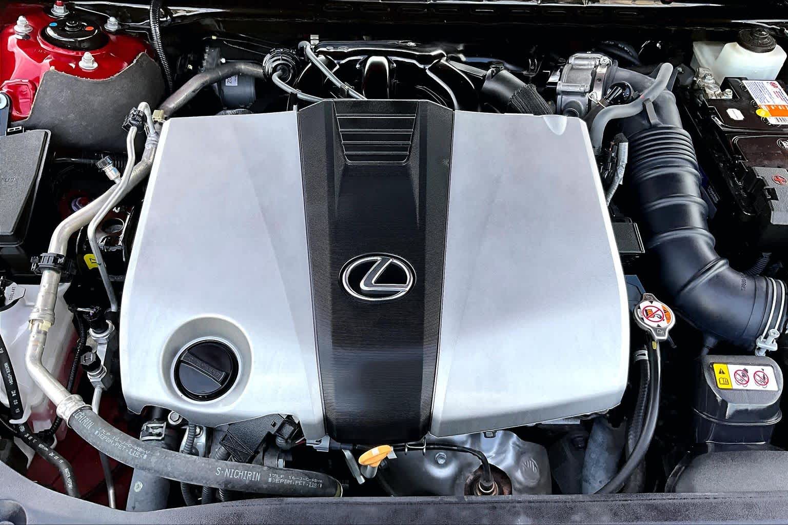 2020 Lexus ES 350 Ultra Luxury  Matador Red Mica at Group 1 Toyota Southwest