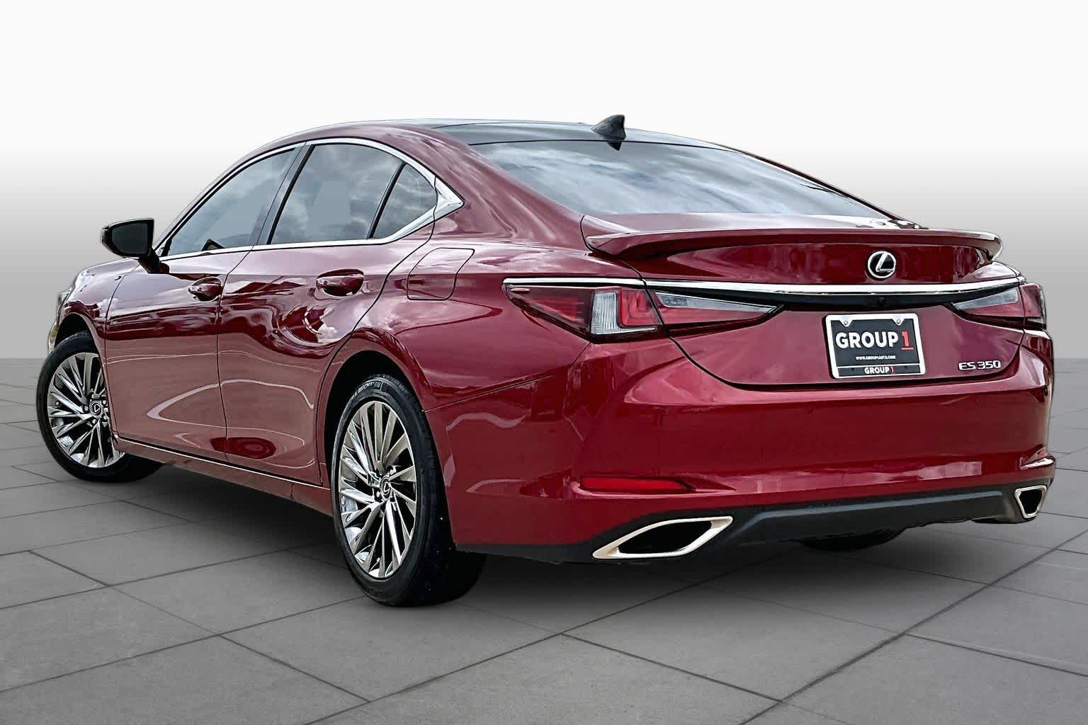 2025 Lexus ES 350 Ultra Luxury  Matador Red Mica at Lexus Southwest Houston