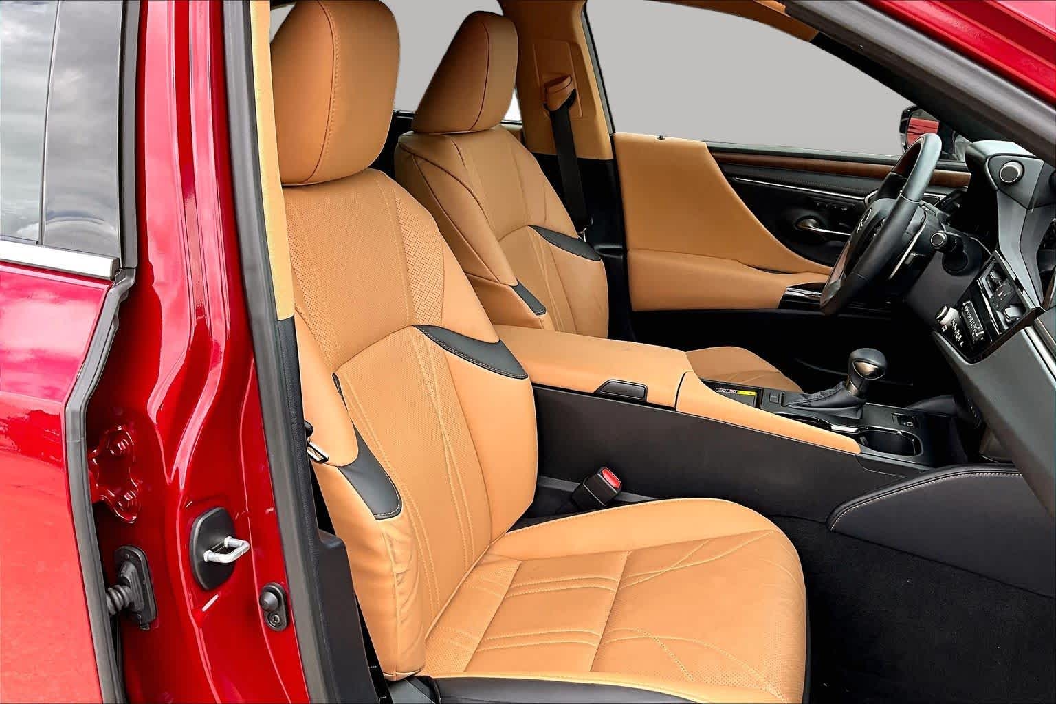 2025 Lexus ES 350 Ultra Luxury  Matador Red Mica at Lexus Southwest Houston