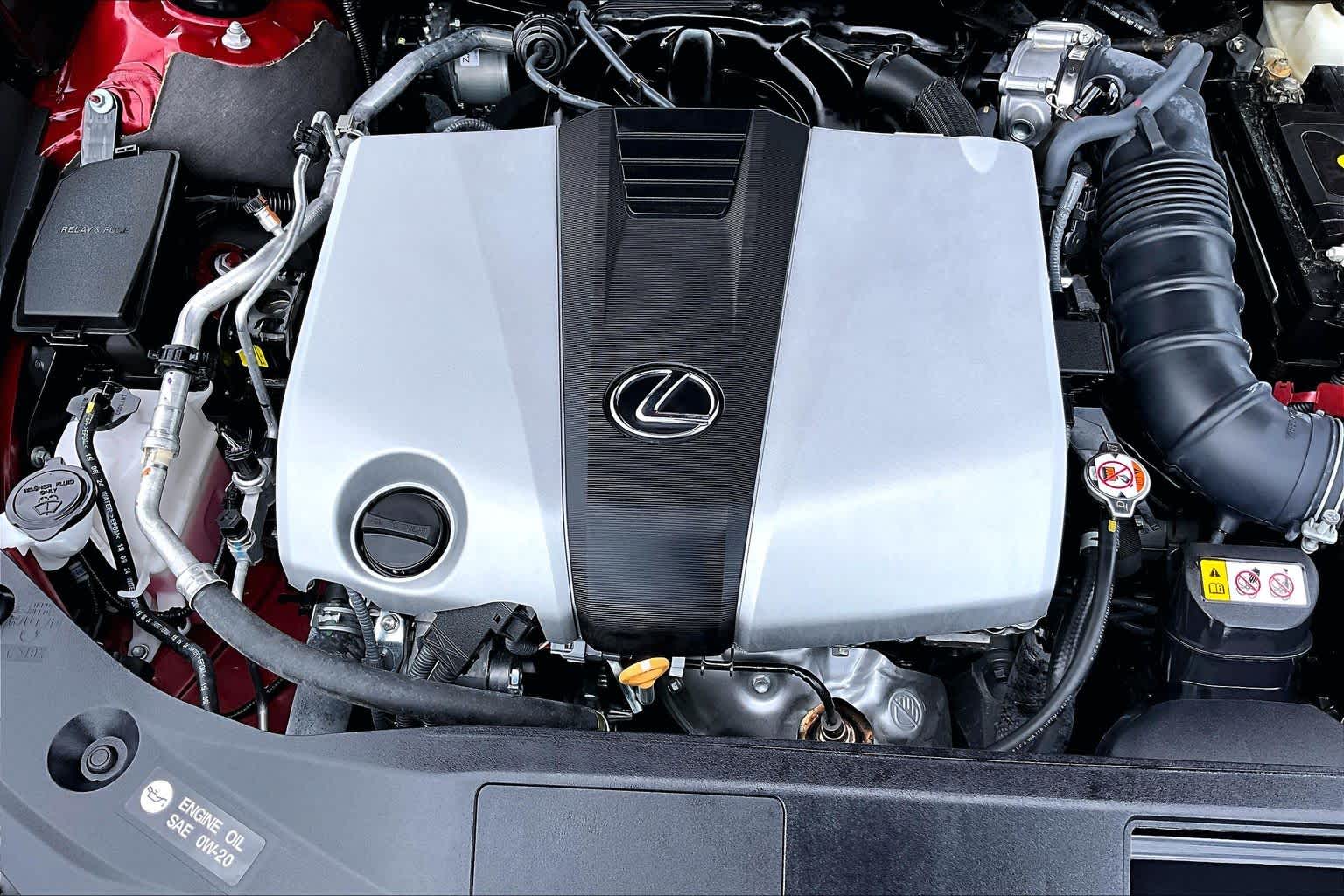 2025 Lexus ES 350 Ultra Luxury  Matador Red Mica at Lexus Southwest Houston