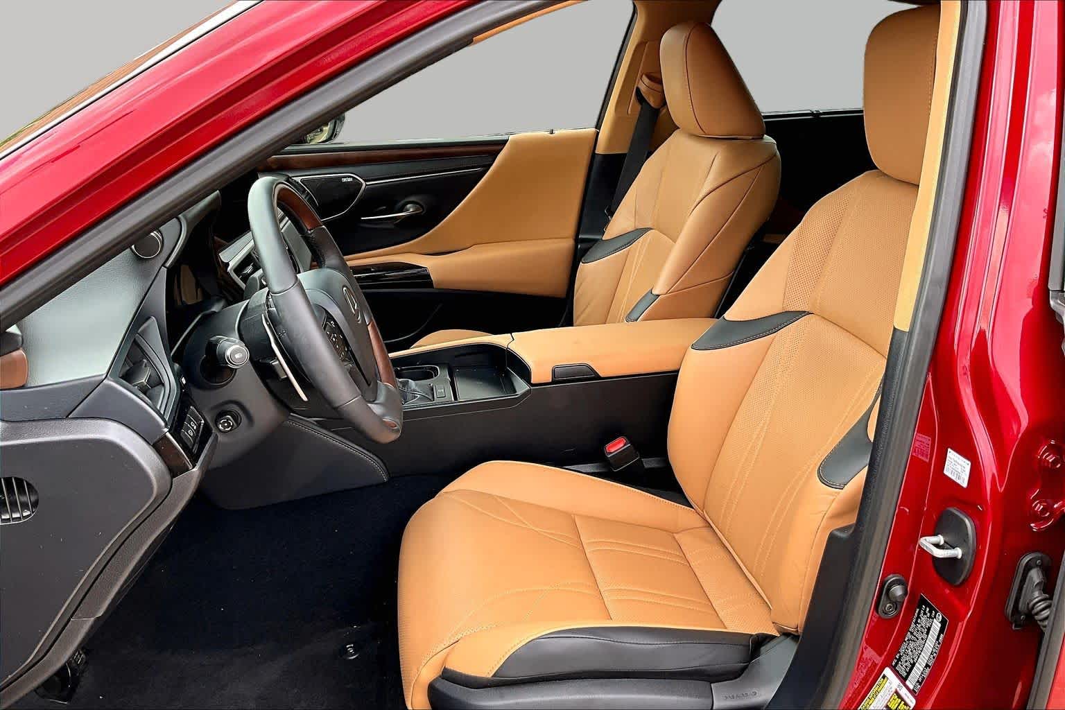 2025 Lexus ES 350 Ultra Luxury  Matador Red Mica at Lexus Southwest Houston
