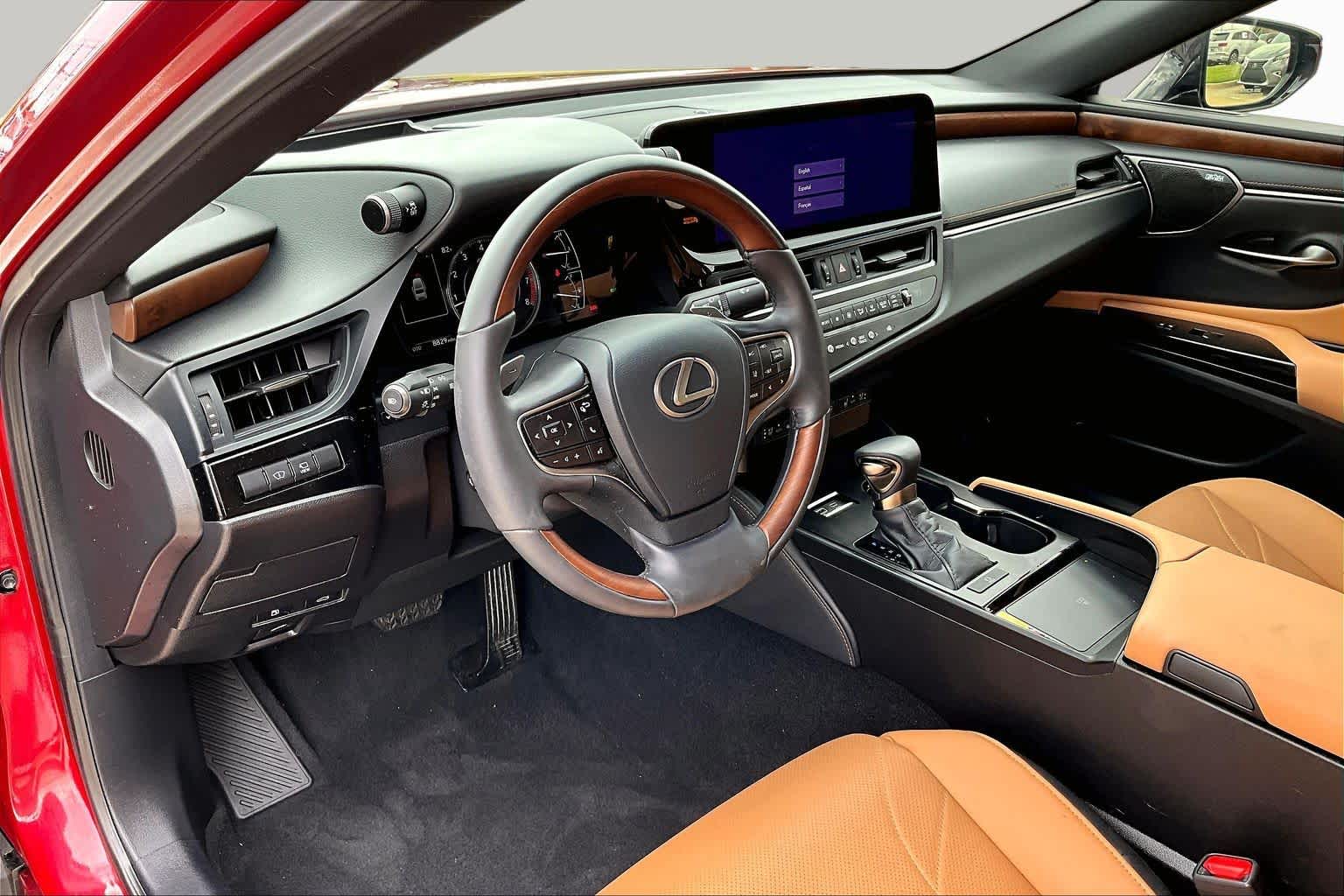 2025 Lexus ES 350 Ultra Luxury  Matador Red Mica at Lexus Southwest Houston