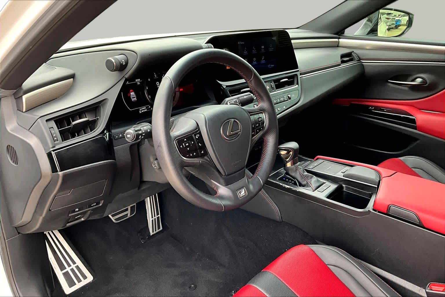 2022 Lexus ES 350 F SPORT  Ultra White at Lexus Southwest Houston