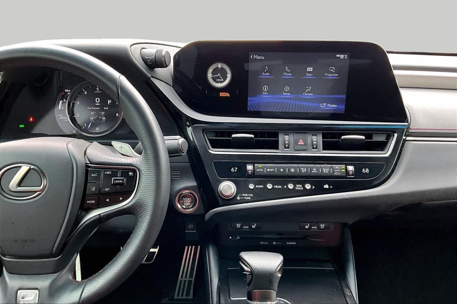 2022 Lexus ES 350 F SPORT  Ultra White at Lexus Southwest Houston