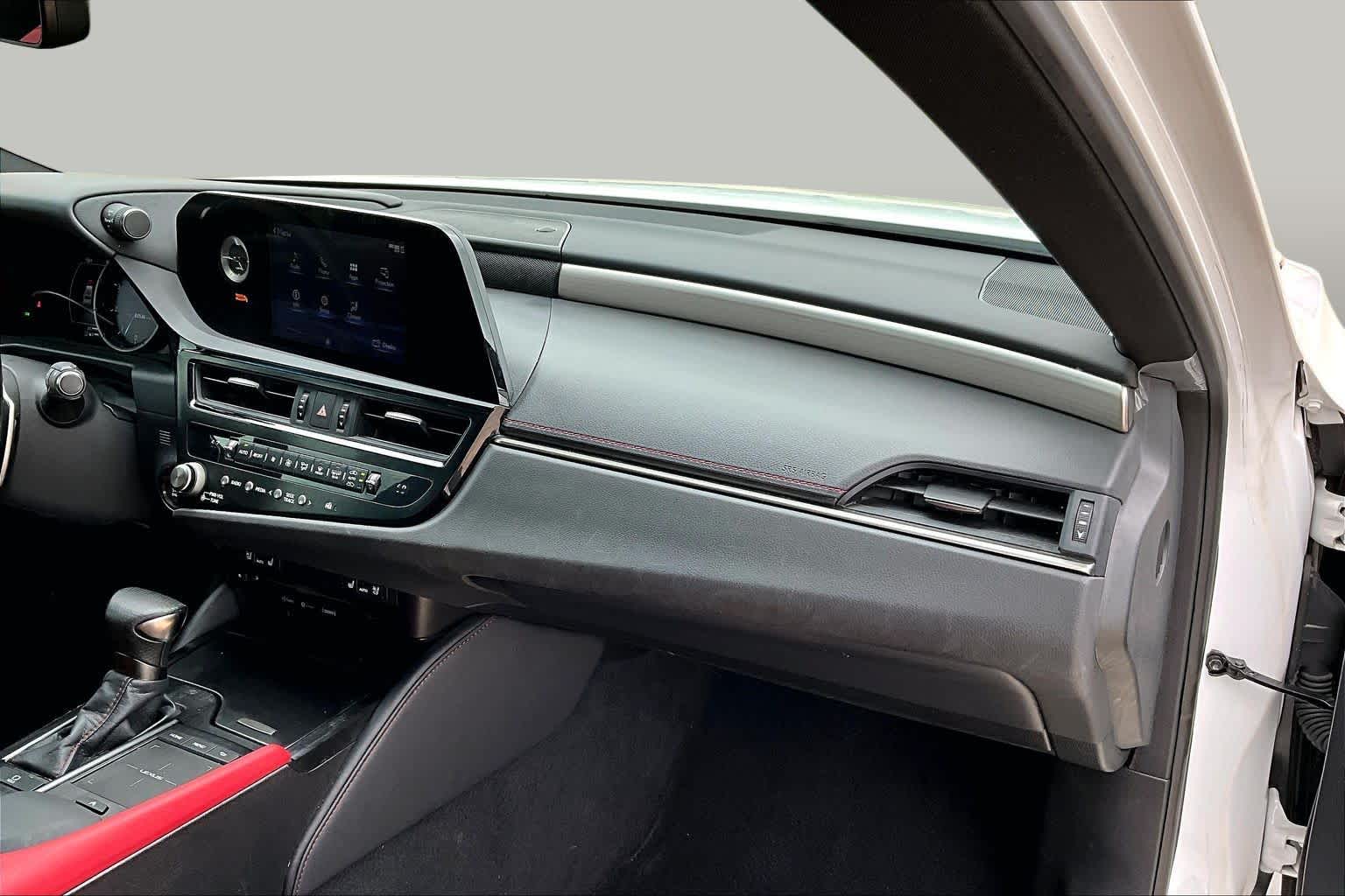 2022 Lexus ES 350 F SPORT  Ultra White at Lexus Southwest Houston