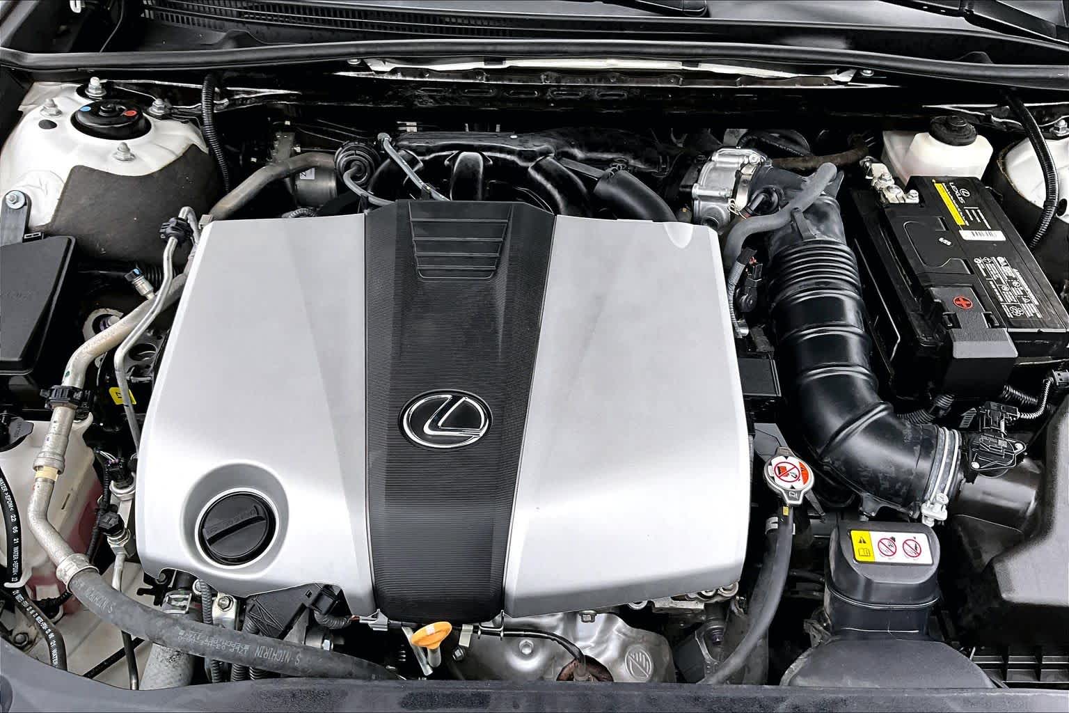 2022 Lexus ES 350 F SPORT  Ultra White at Lexus Southwest Houston