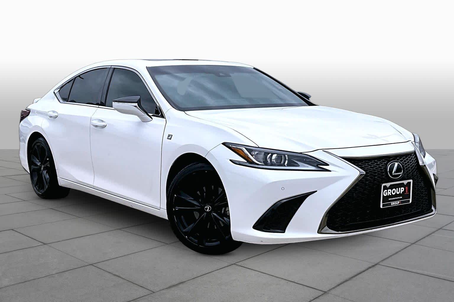 2022 Lexus ES 350 F SPORT  Ultra White at Lexus Southwest Houston
