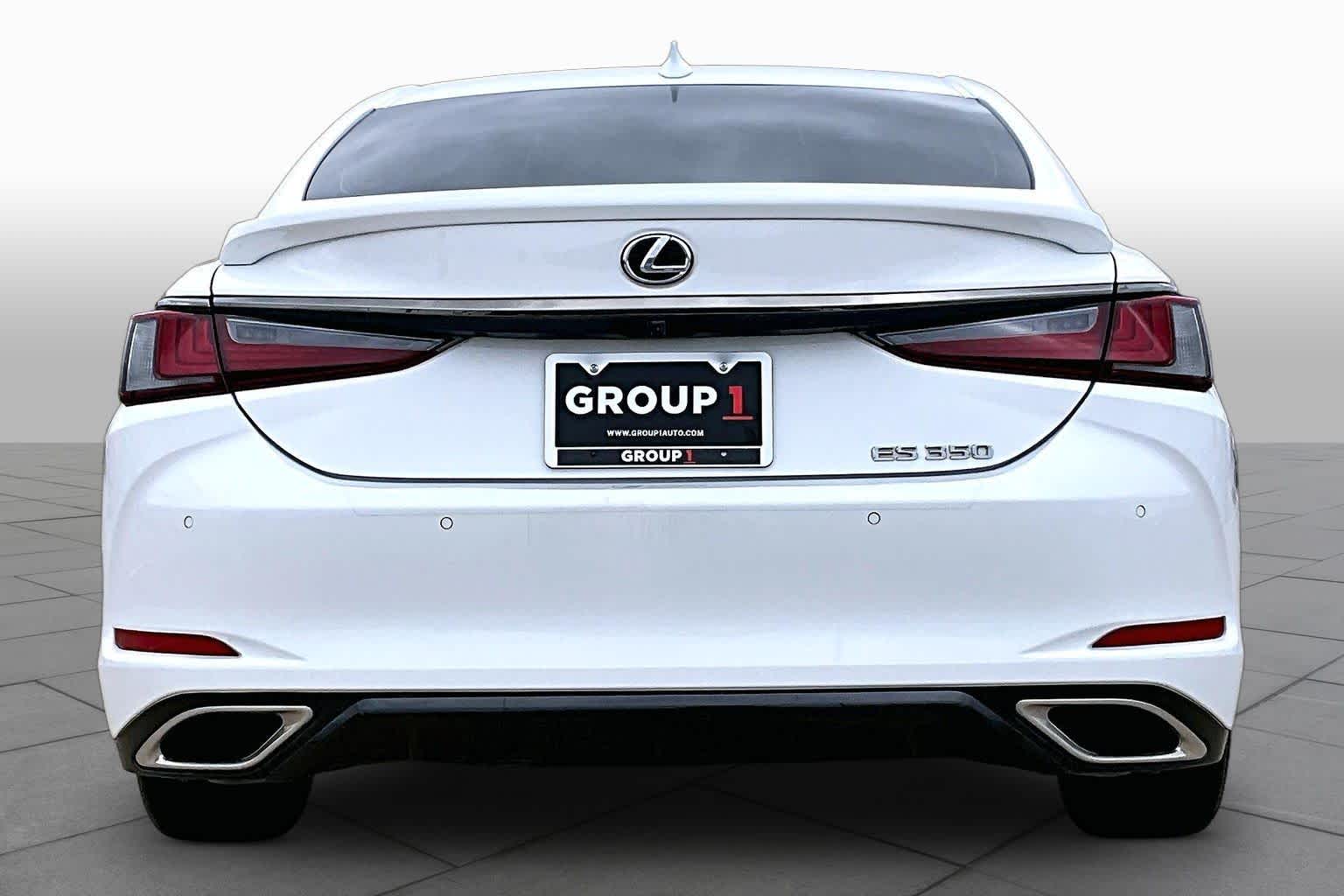 2022 Lexus ES 350 F SPORT  Ultra White at Lexus Southwest Houston