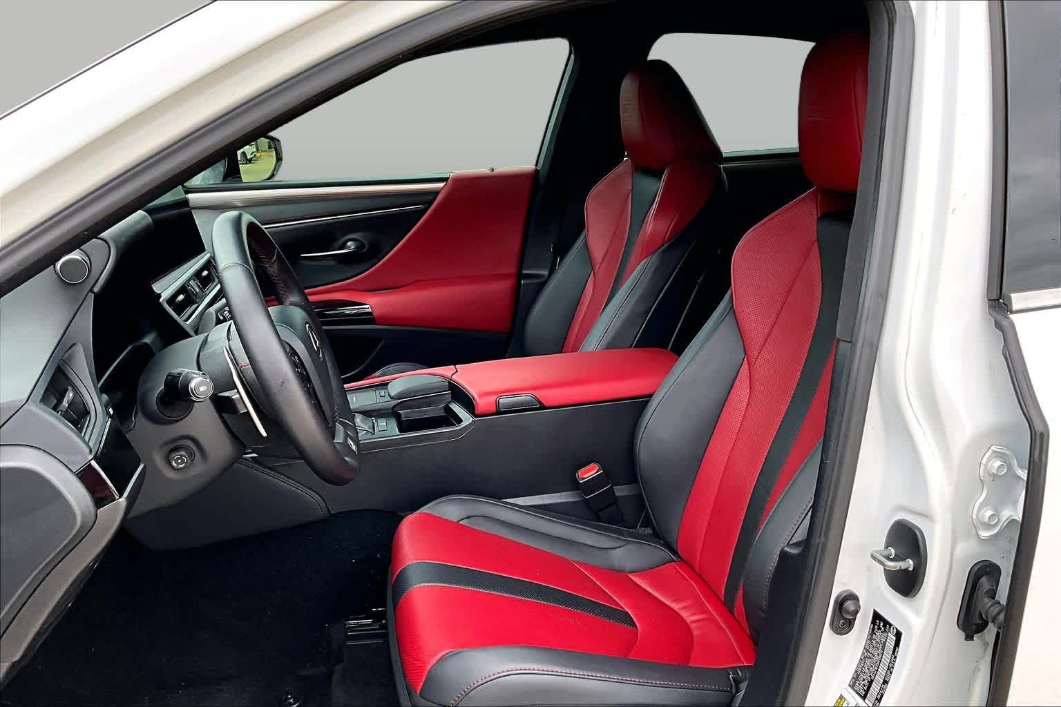 2022 Lexus ES 350 F SPORT  Ultra White at Lexus Southwest Houston