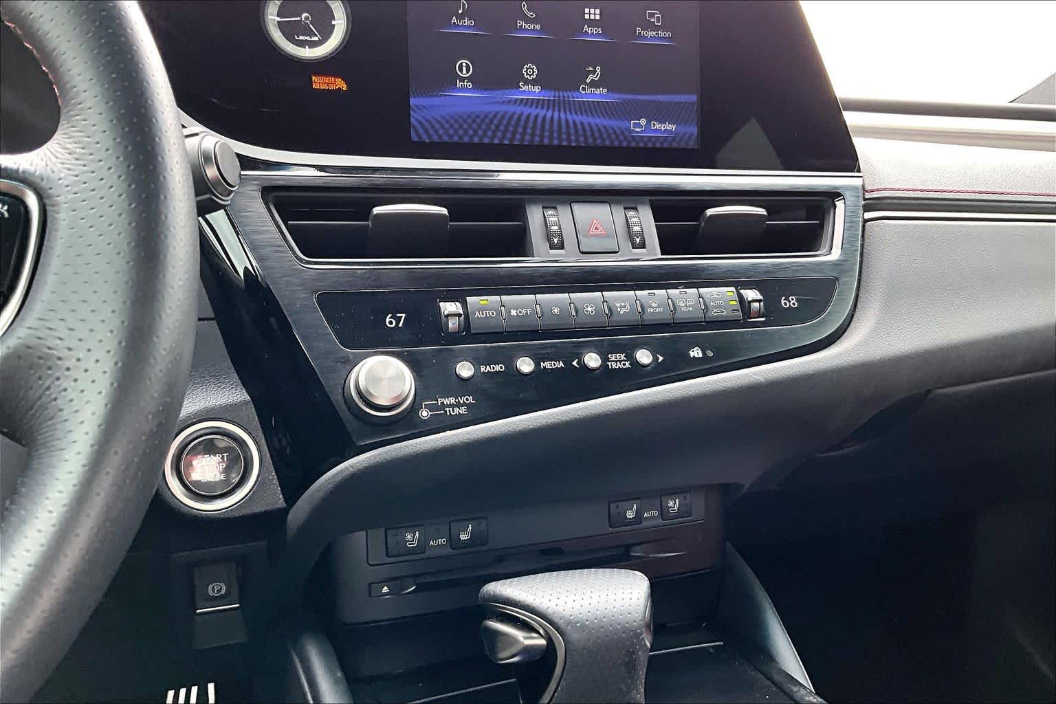 2022 Lexus ES 350 F SPORT  Ultra White at Lexus Southwest Houston